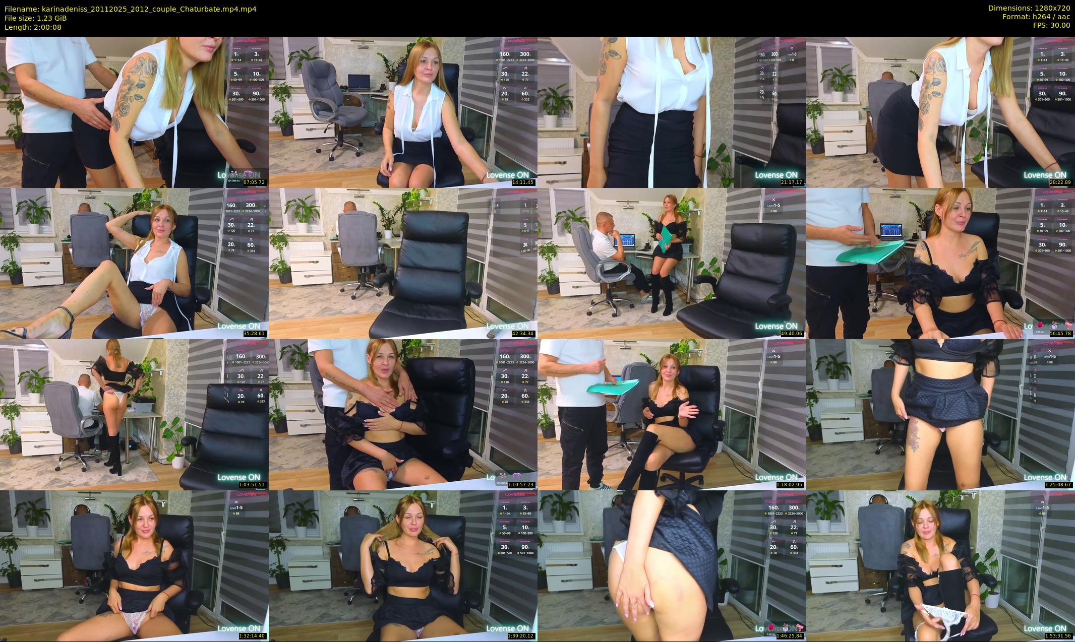 karinadeniss — 121 minute Chaturbate couple cam show recording, 720p, Nov 20, 2025