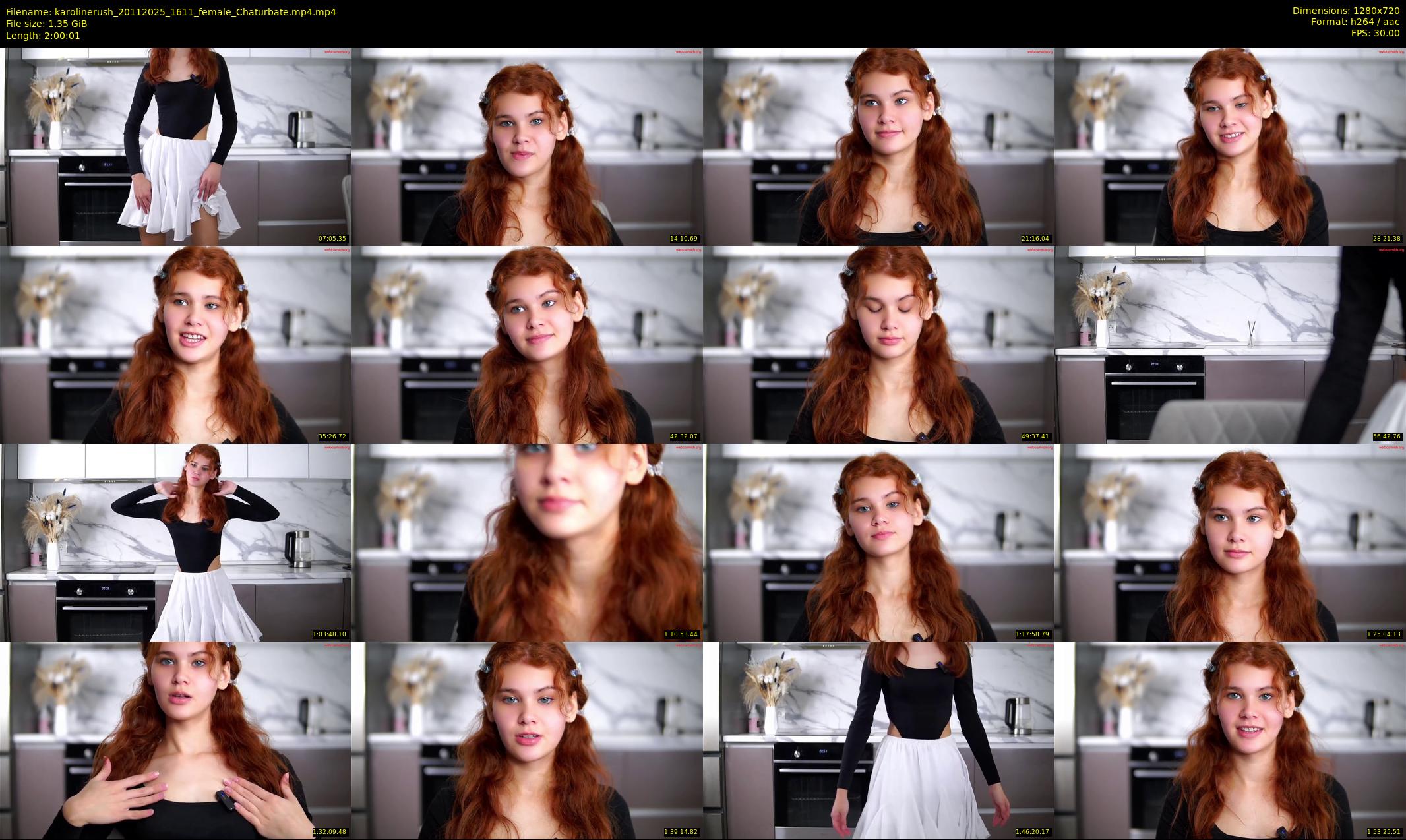 karolinerush — 121 minute Chaturbate female cam show recording, 720p, Nov 20, 2025