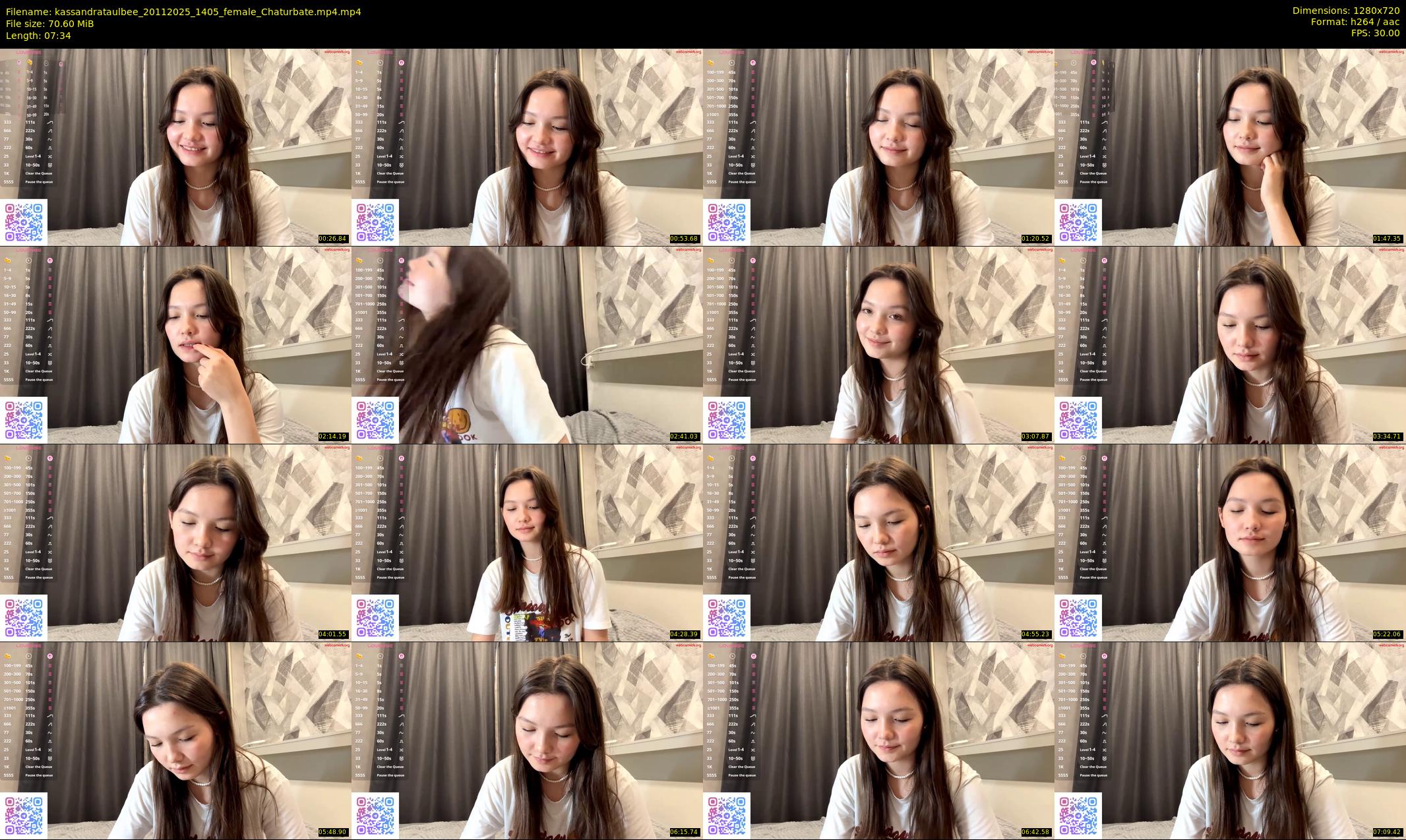 kassandrataulbee — 8 minute Chaturbate female cam show recording, 720p, Nov 20, 2025