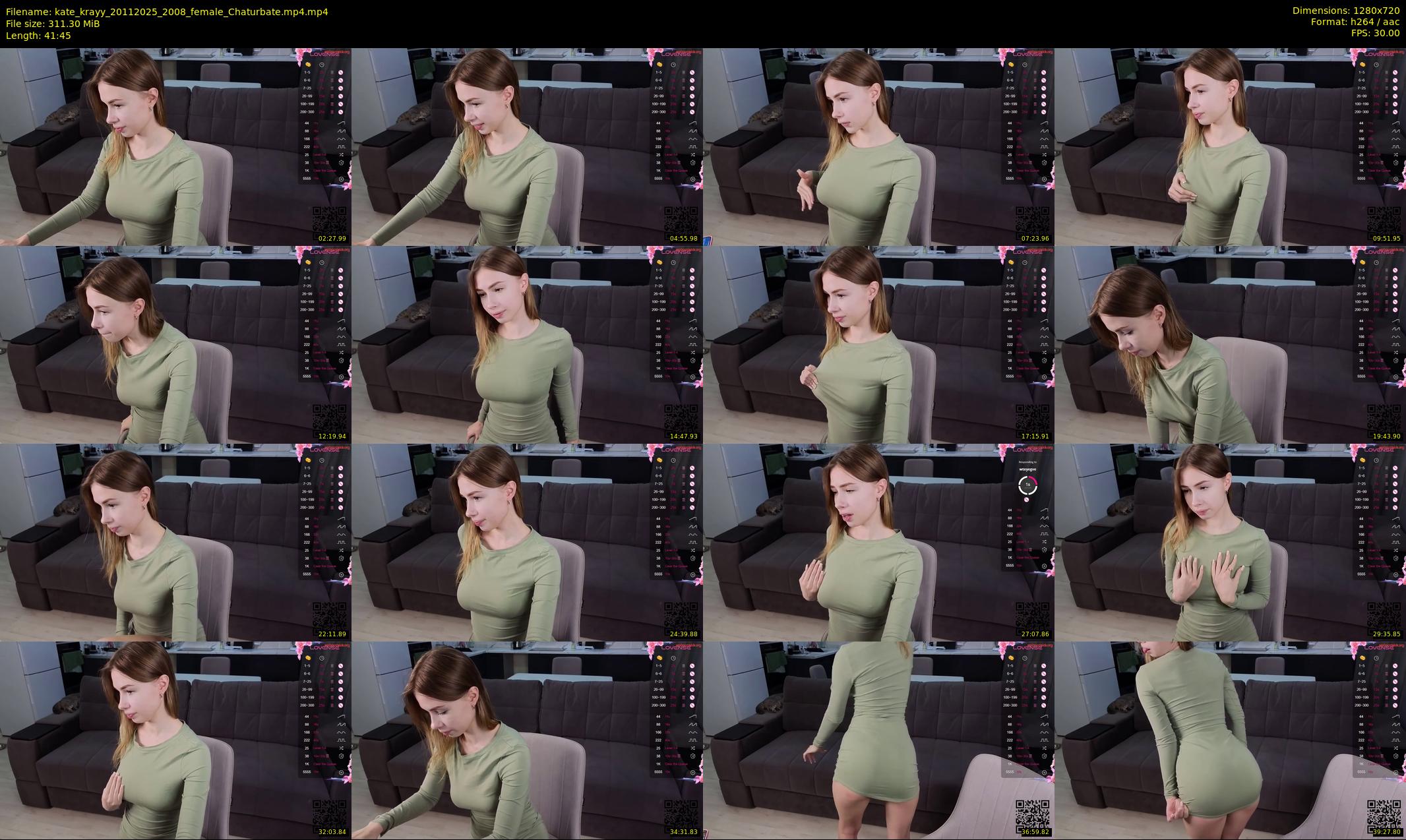 kate_krayy — 42 minute Chaturbate female cam show recording, 720p, Nov 20, 2025