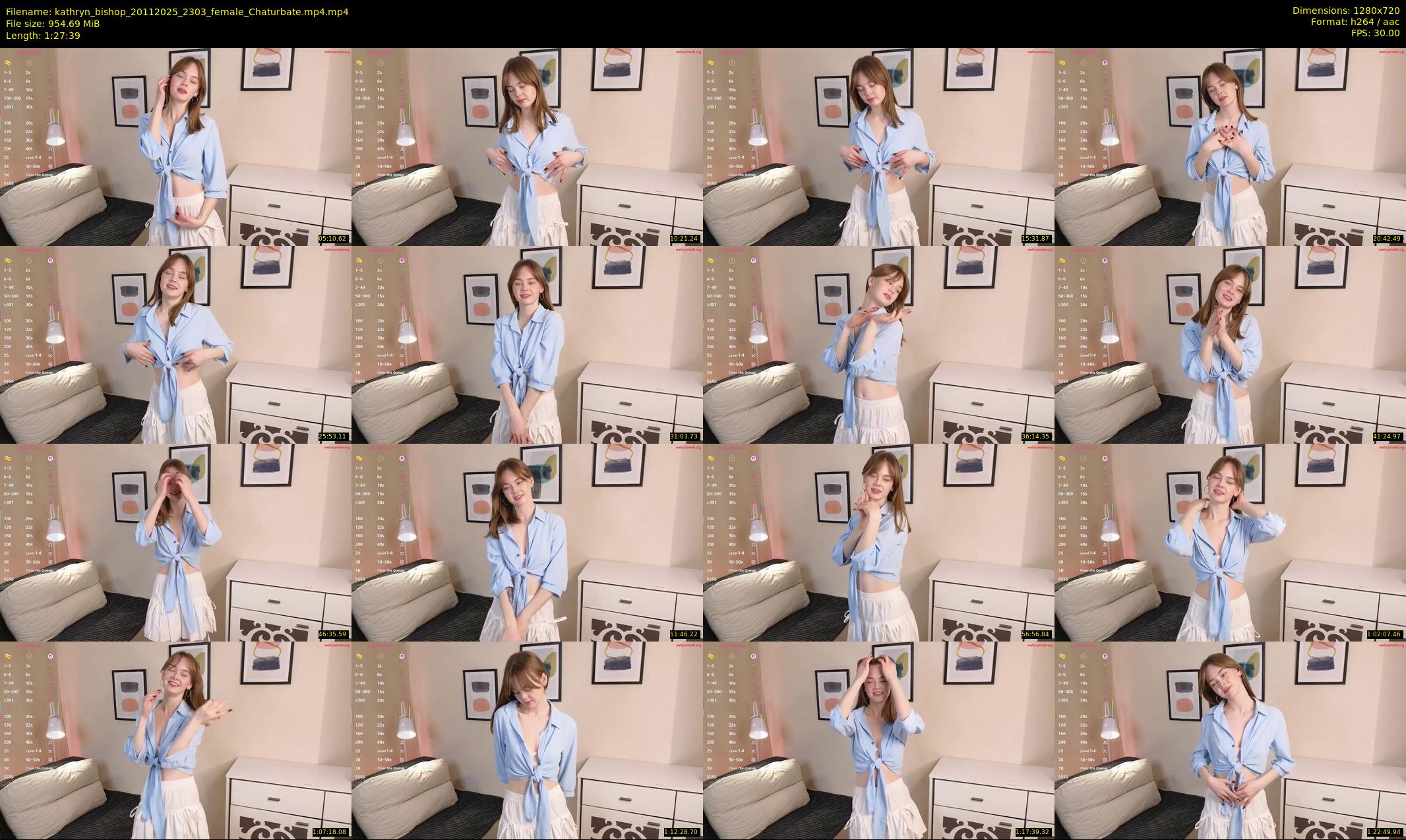 kathryn_bishop — 88 minute Chaturbate female cam show recording, 720p, Nov 20, 2025