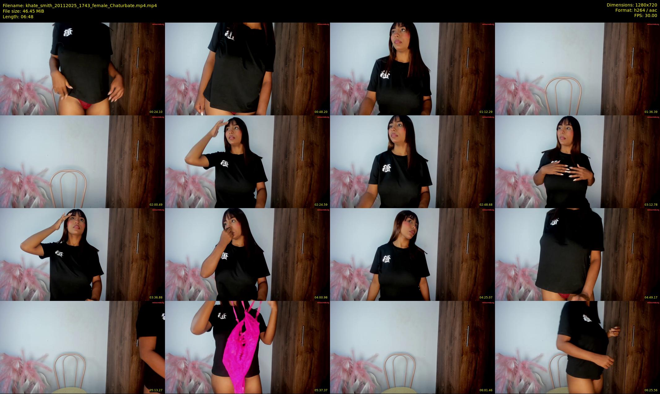 khate_smith — 7 minute Chaturbate female cam show recording, 720p, Nov 20, 2025