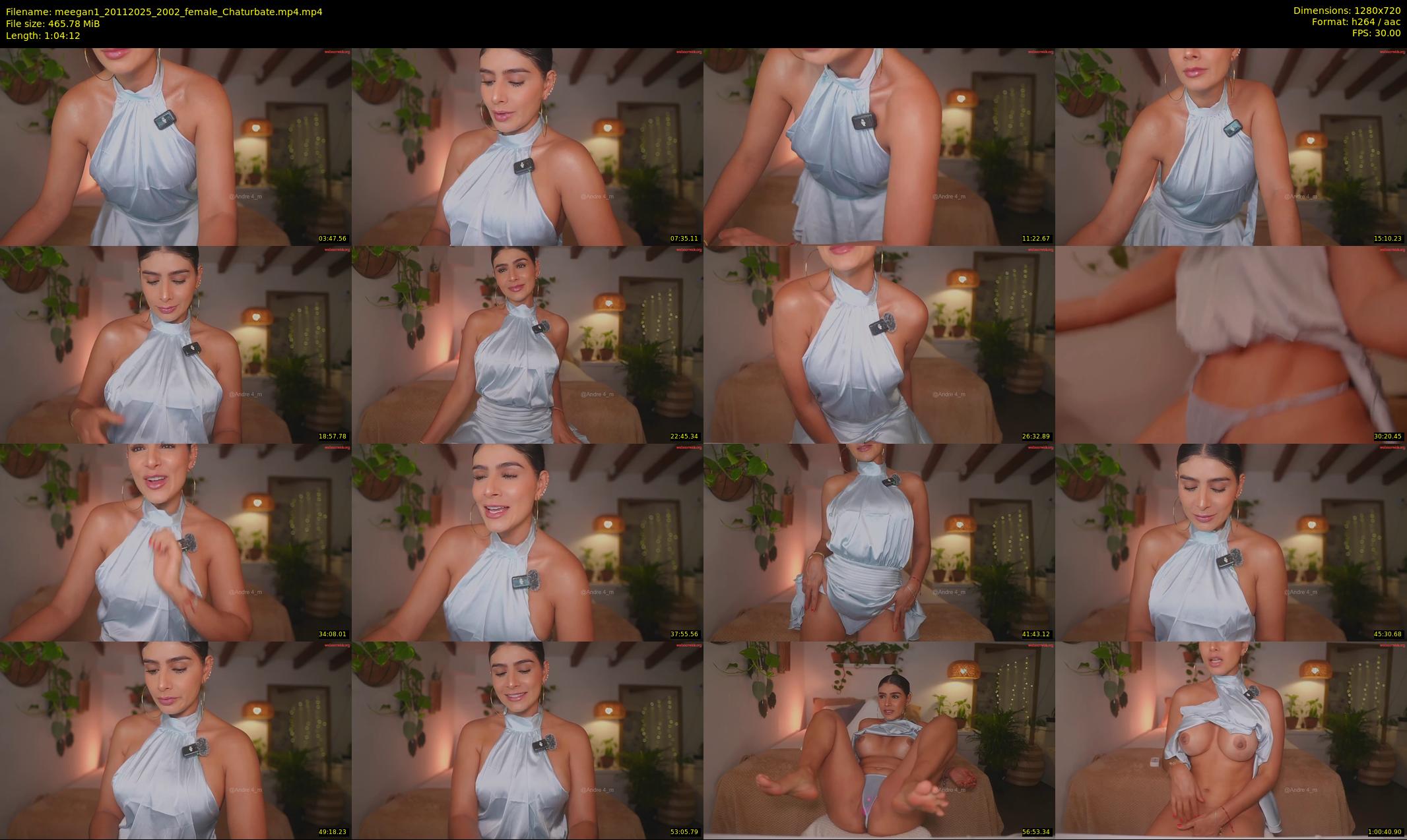 meegan1 — 65 minute Chaturbate female cam show recording, 720p, Nov 20, 2025