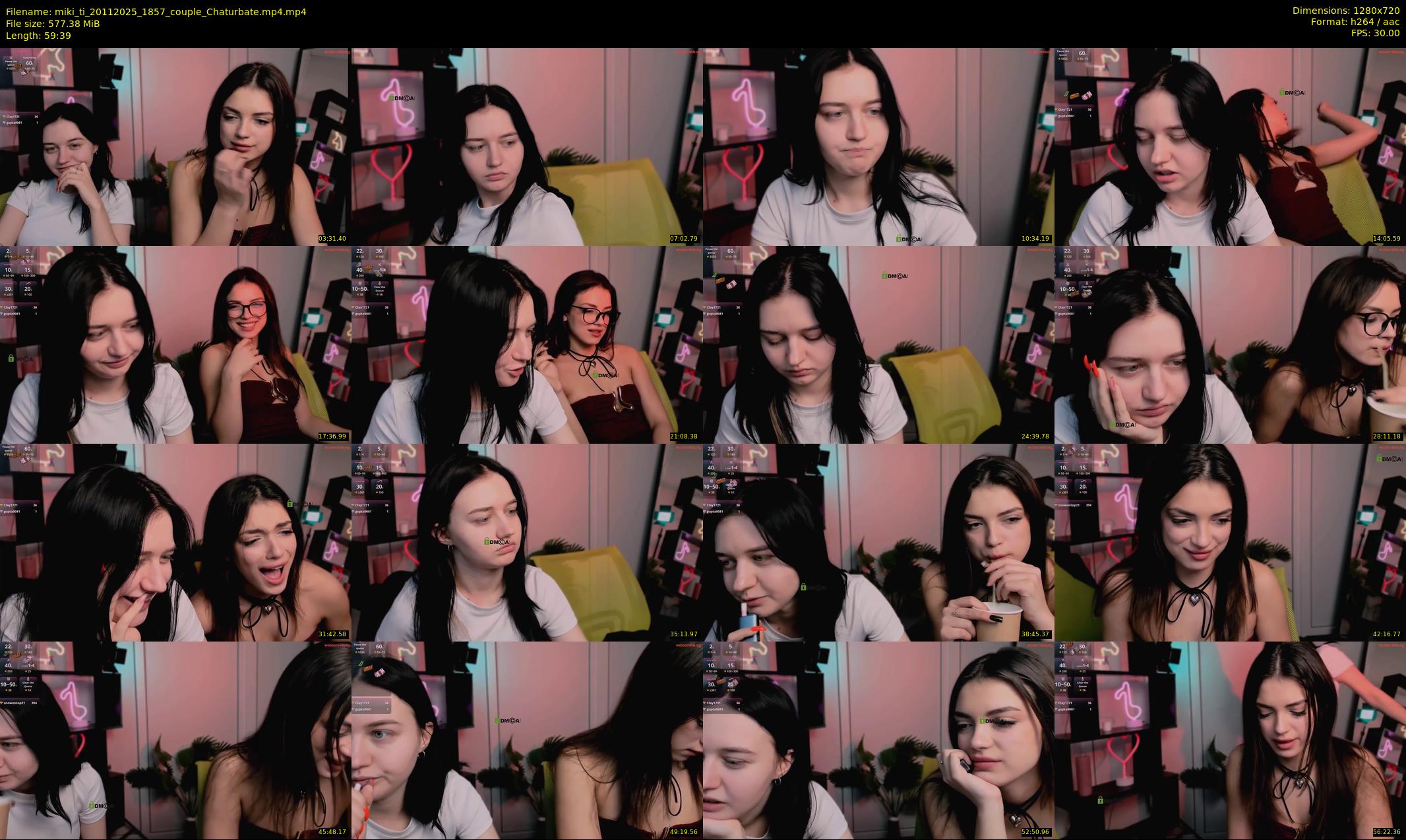 miki_ti — 60 minute Chaturbate female cam show recording, 720p, Nov 20, 2025