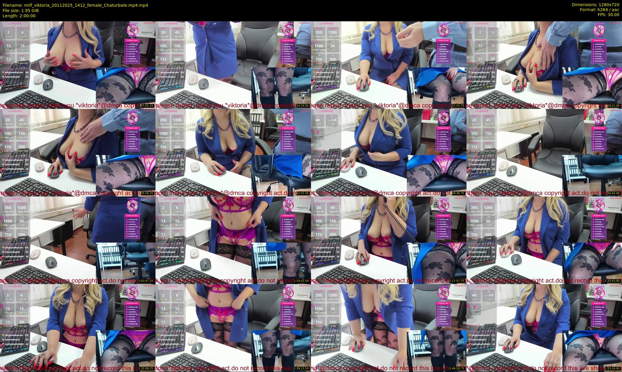 milf_viktoria — 120 minute Chaturbate female cam show recording, 720p, Nov 20, 2025