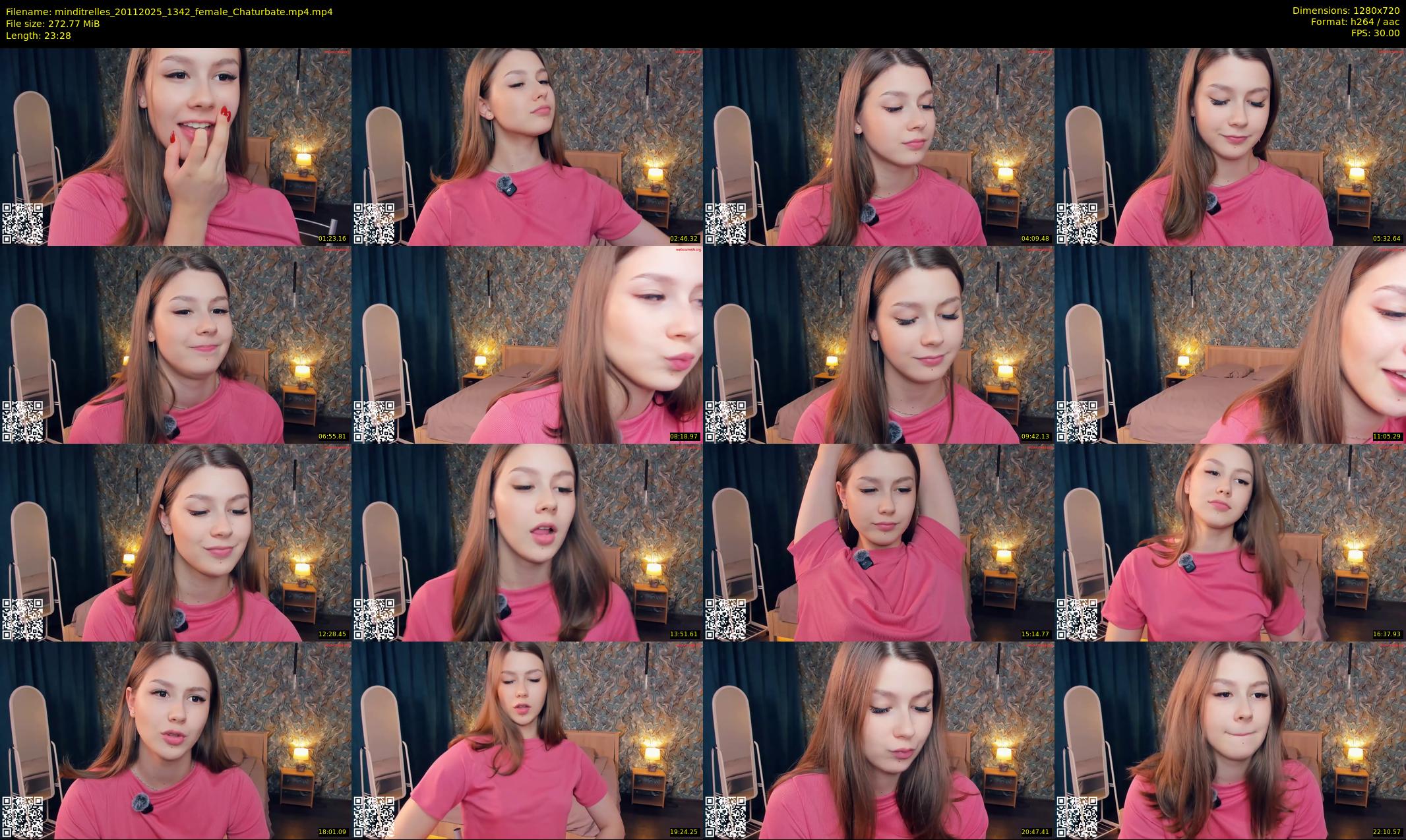 minditrelles — 24 minute Chaturbate female cam show recording, 720p, Nov 20, 2025
