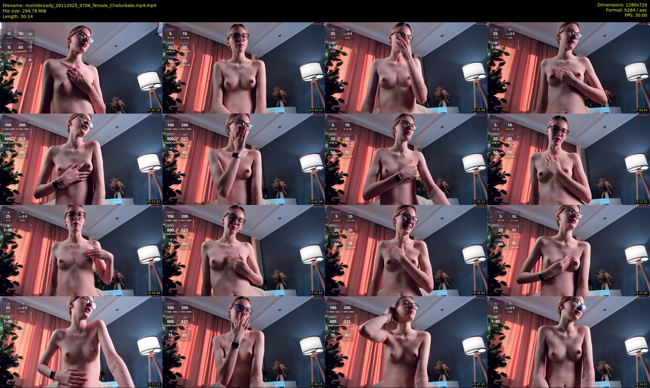 moirebroady — 31 minute Chaturbate female cam show recording, 720p, Nov 20, 2025