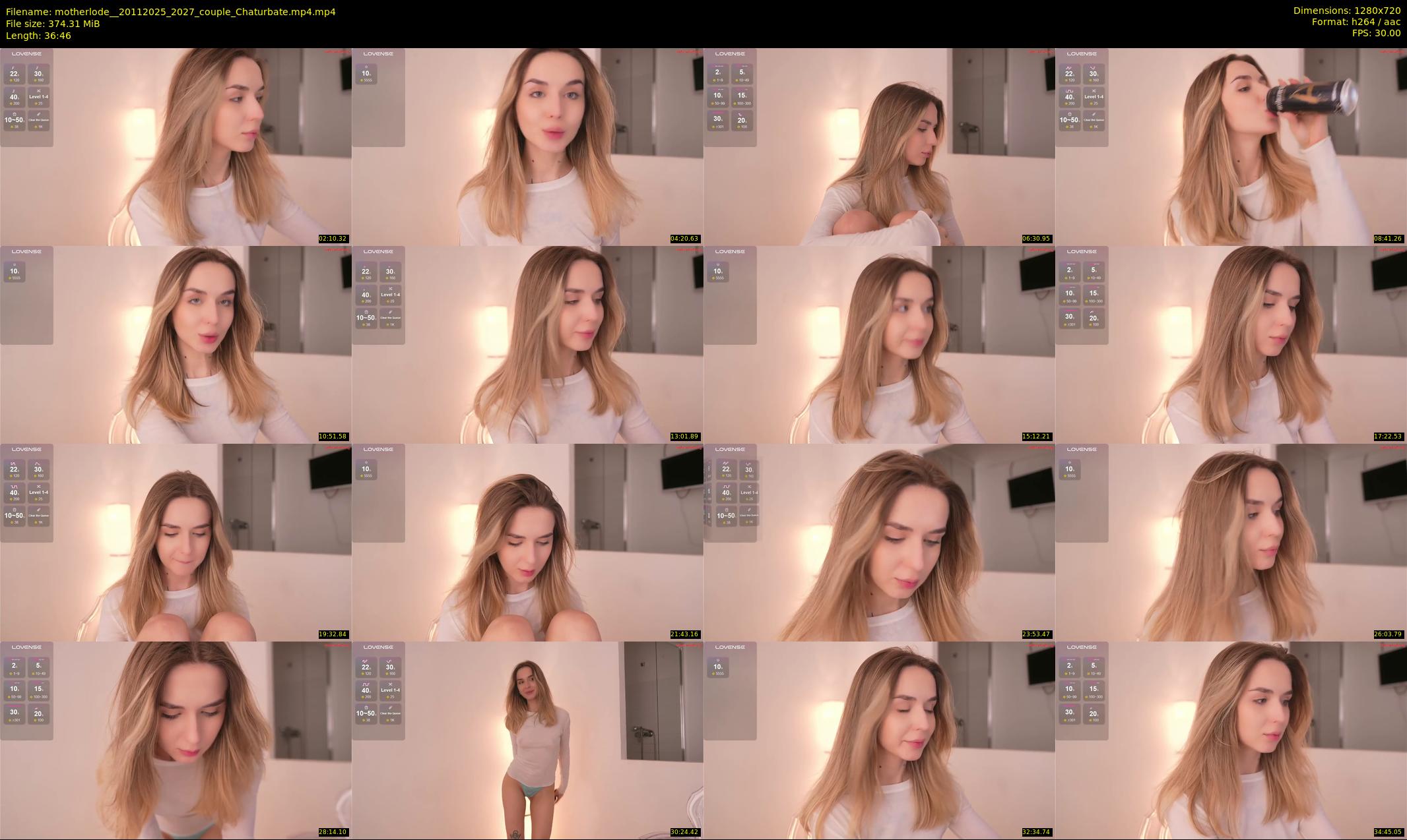 motherlode_ — 37 minute Chaturbate female cam show recording, 720p, Nov 20, 2025