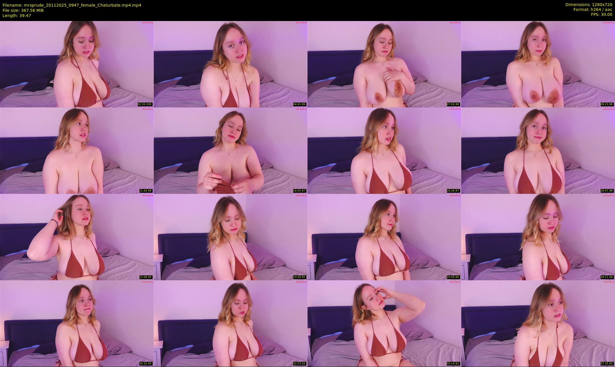 mrsprude — 40 minute Chaturbate female cam show recording, 720p, Nov 20, 2025