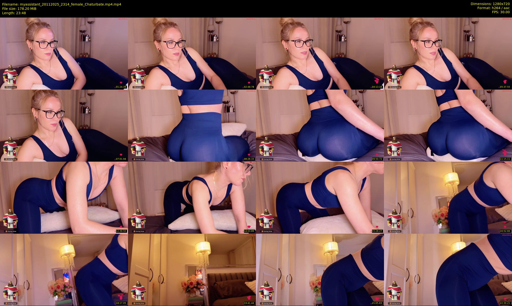 myassistant — 24 minute Chaturbate female cam show recording, 720p, Nov 20, 2025