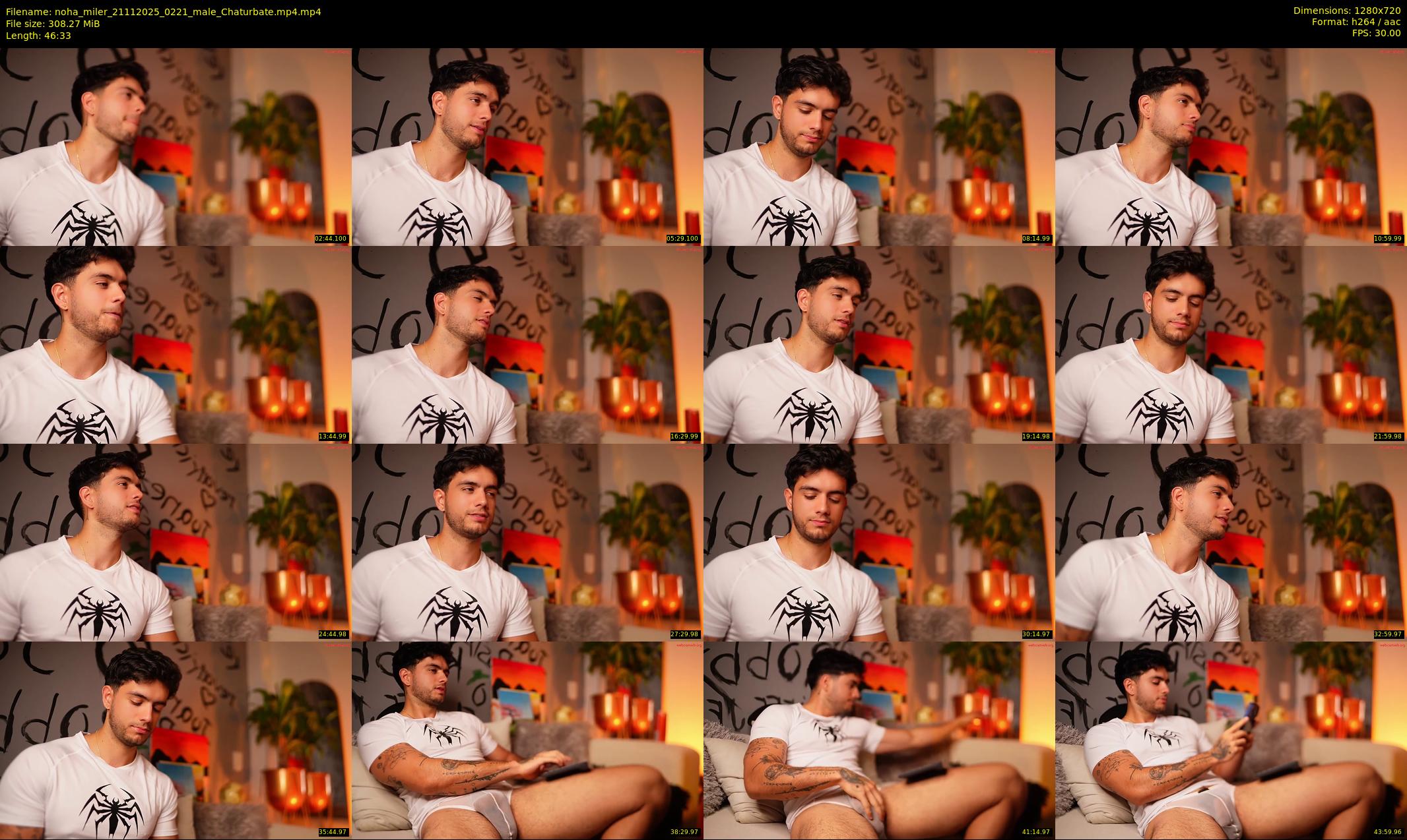 noha_miler — 47 minute Chaturbate male cam show recording, 720p, Nov 21, 2025