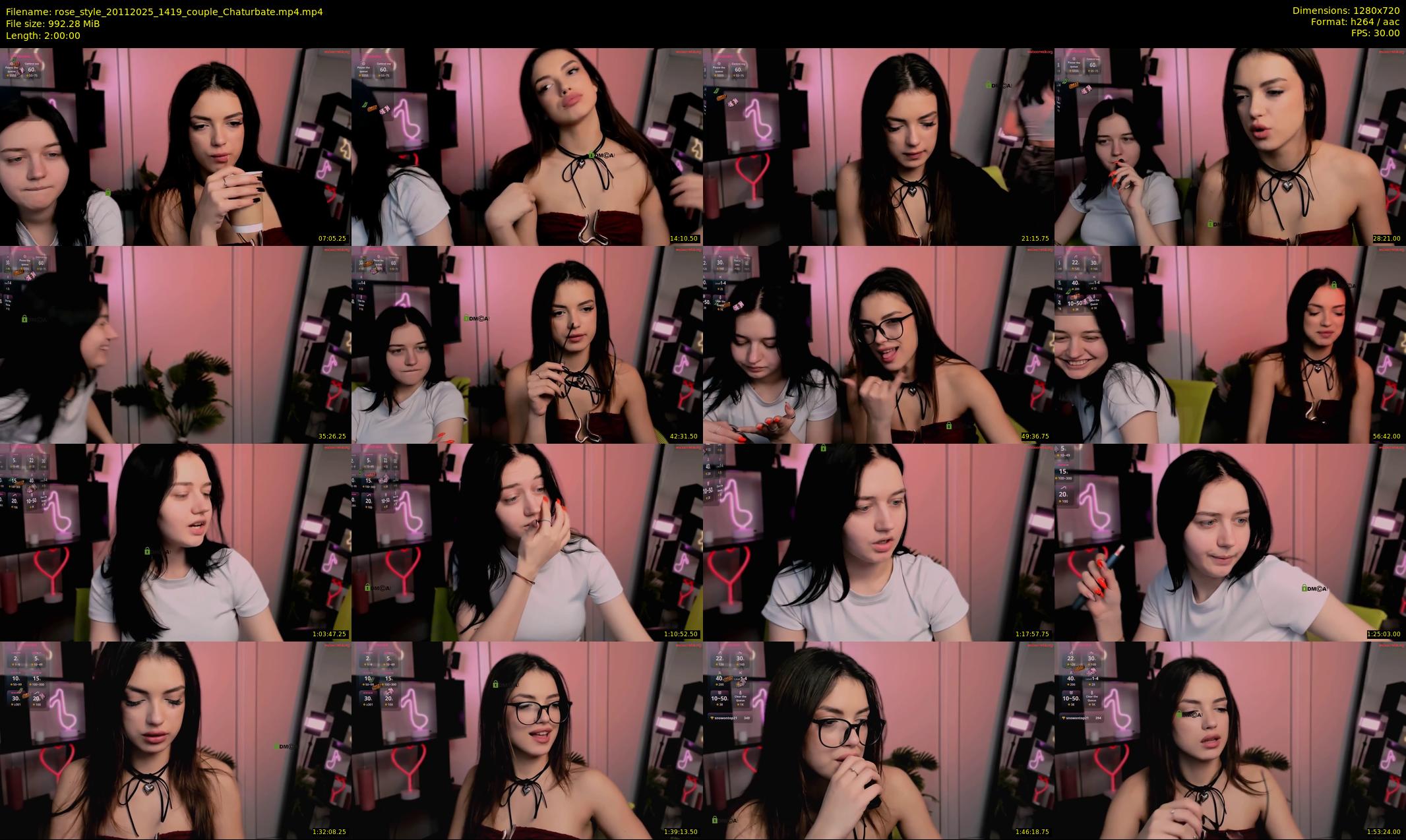 rose_style — 120 minute Chaturbate couple cam show recording, 720p, Nov 20, 2025
