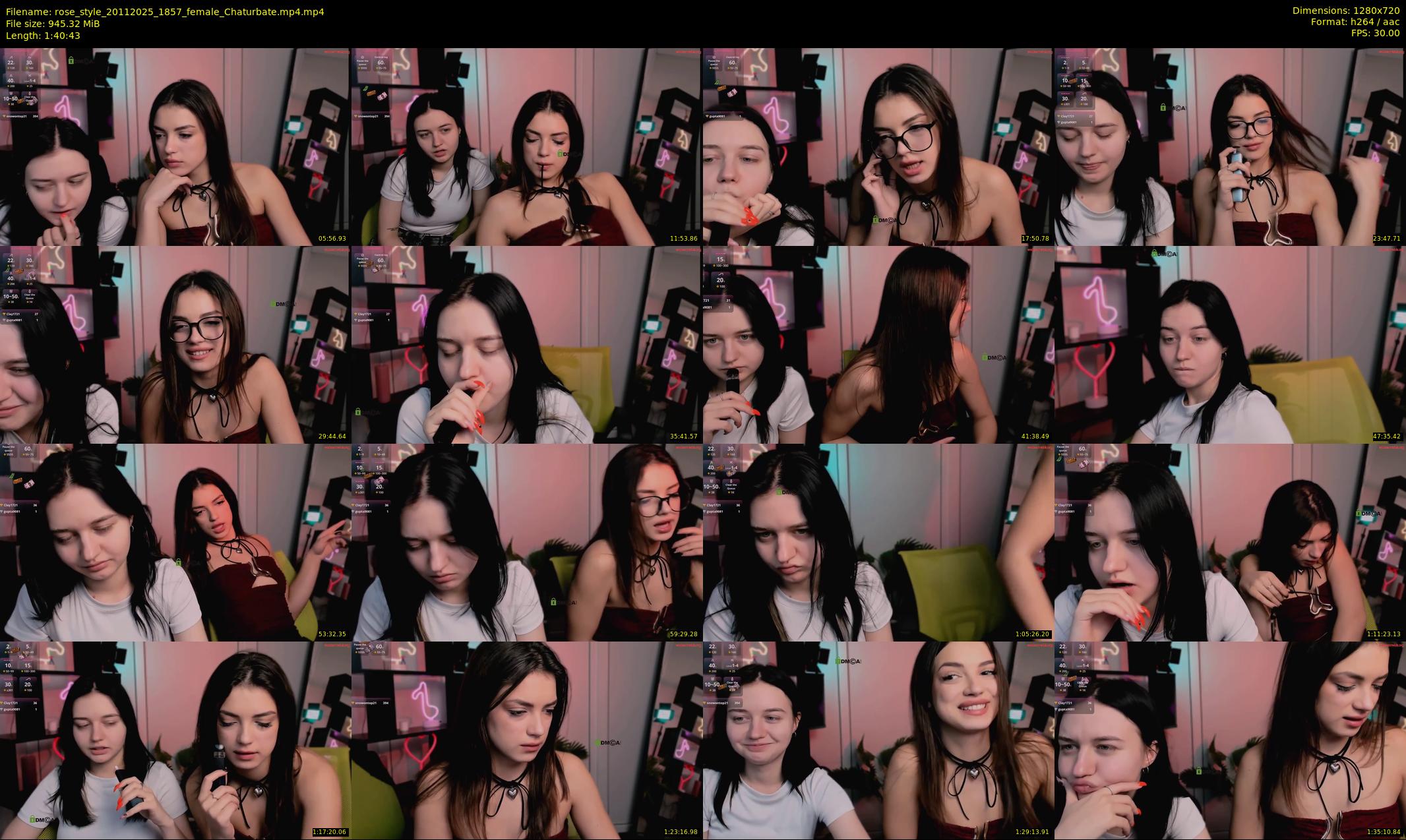 rose_style — 101 minute Chaturbate couple cam show recording, 720p, Nov 20, 2025