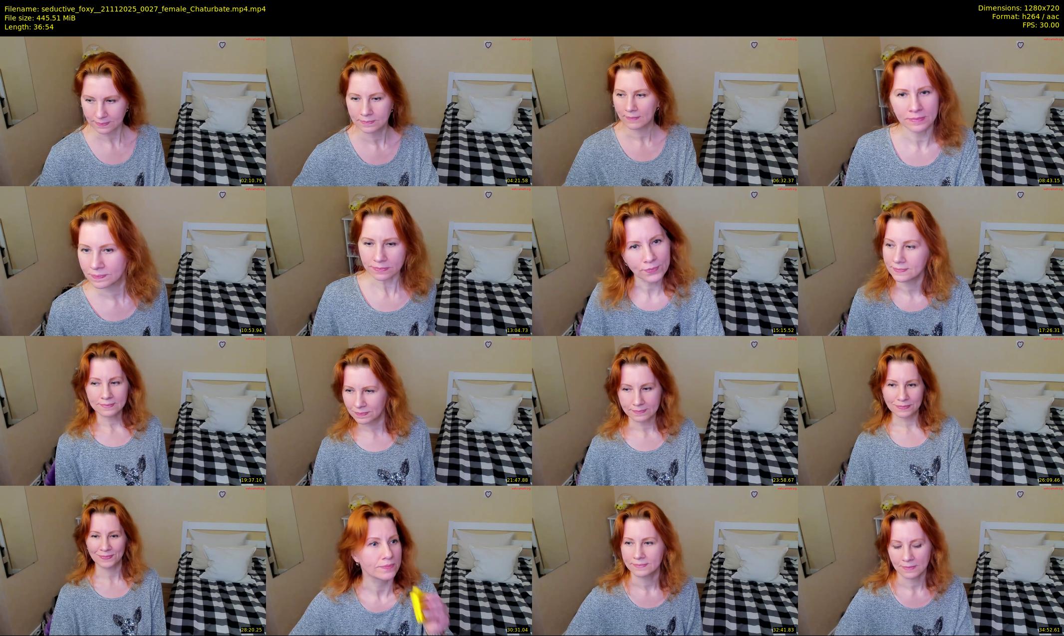 seductive_foxy_ — 37 minute Chaturbate female cam show recording, 720p, Nov 21, 2025