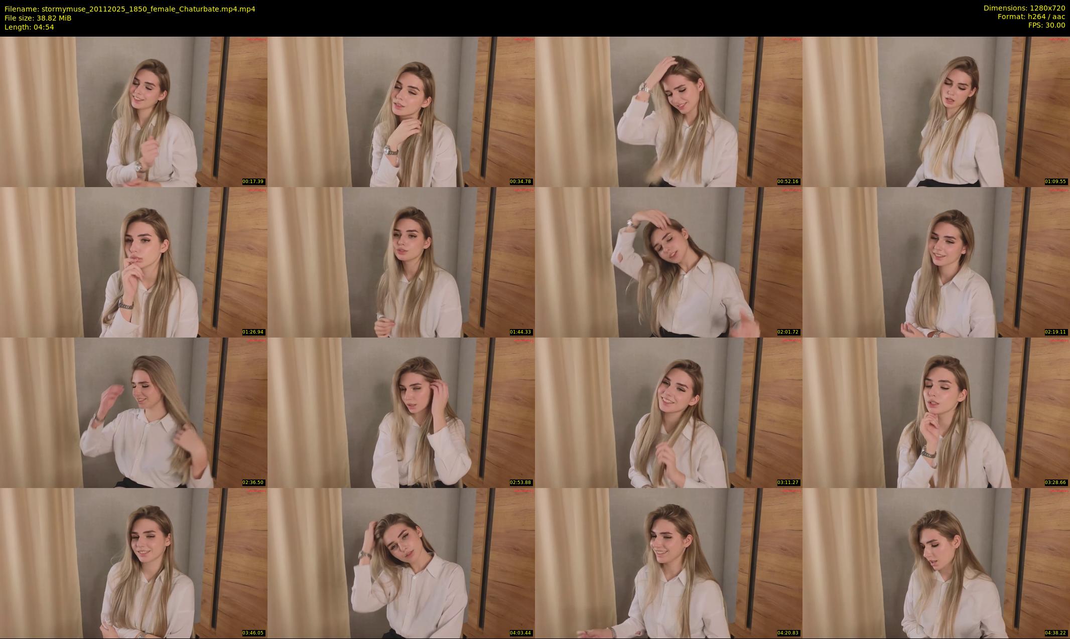 stormymuse — 5 minute Chaturbate female cam show recording, 720p, Nov 20, 2025