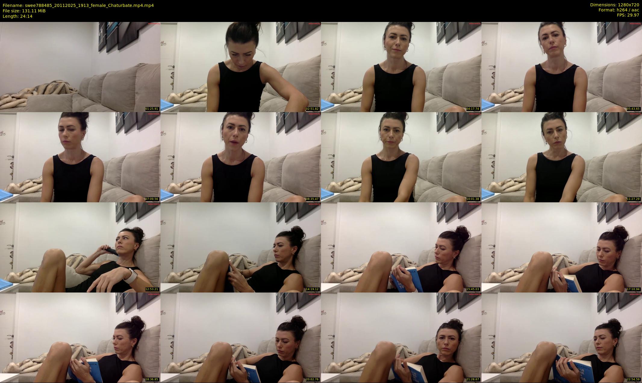 swee788485 — 25 minute Chaturbate female cam show recording, 720p, Nov 20, 2025