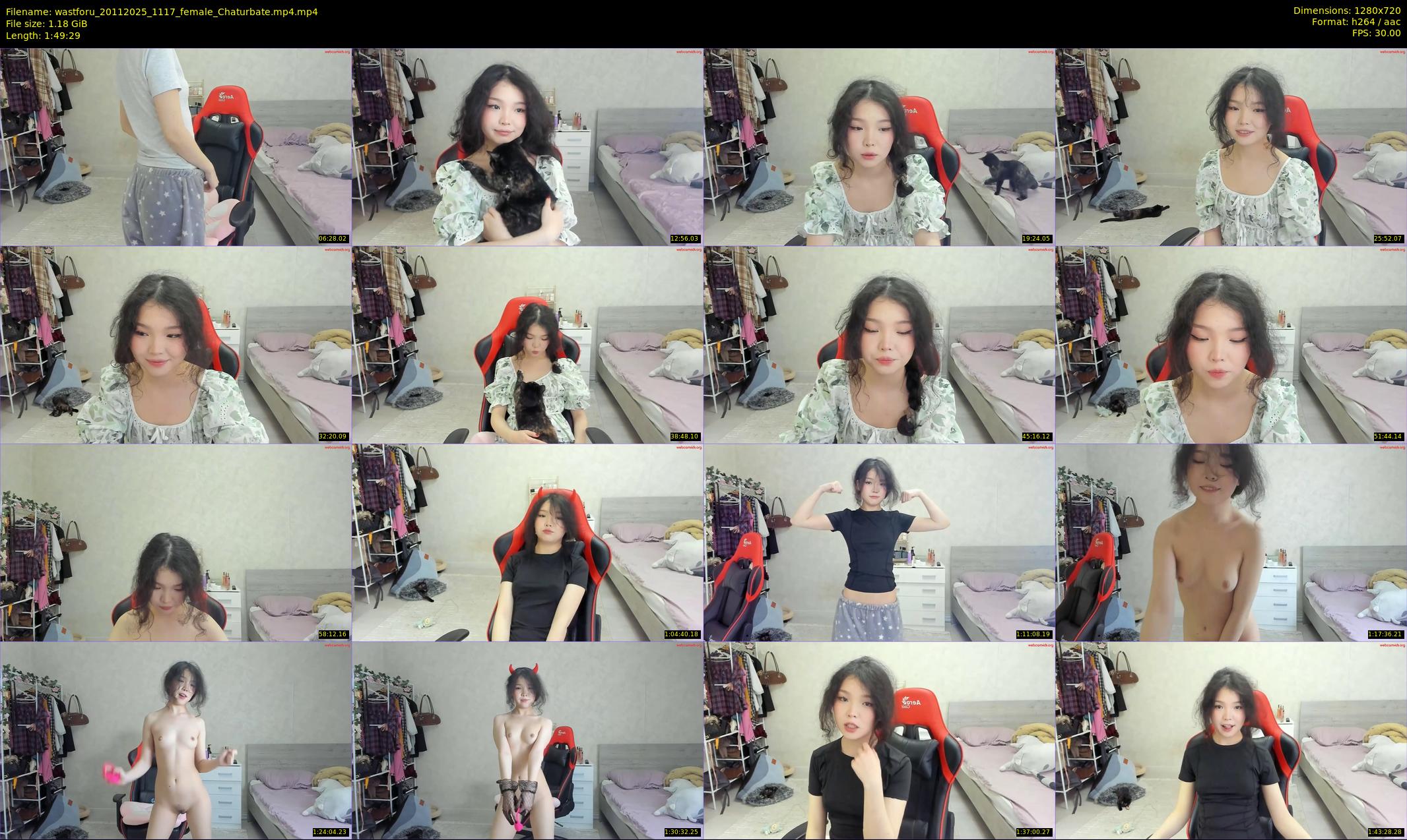 wastforu — 110 minute Chaturbate female cam show recording, 720p, Nov 20, 2025