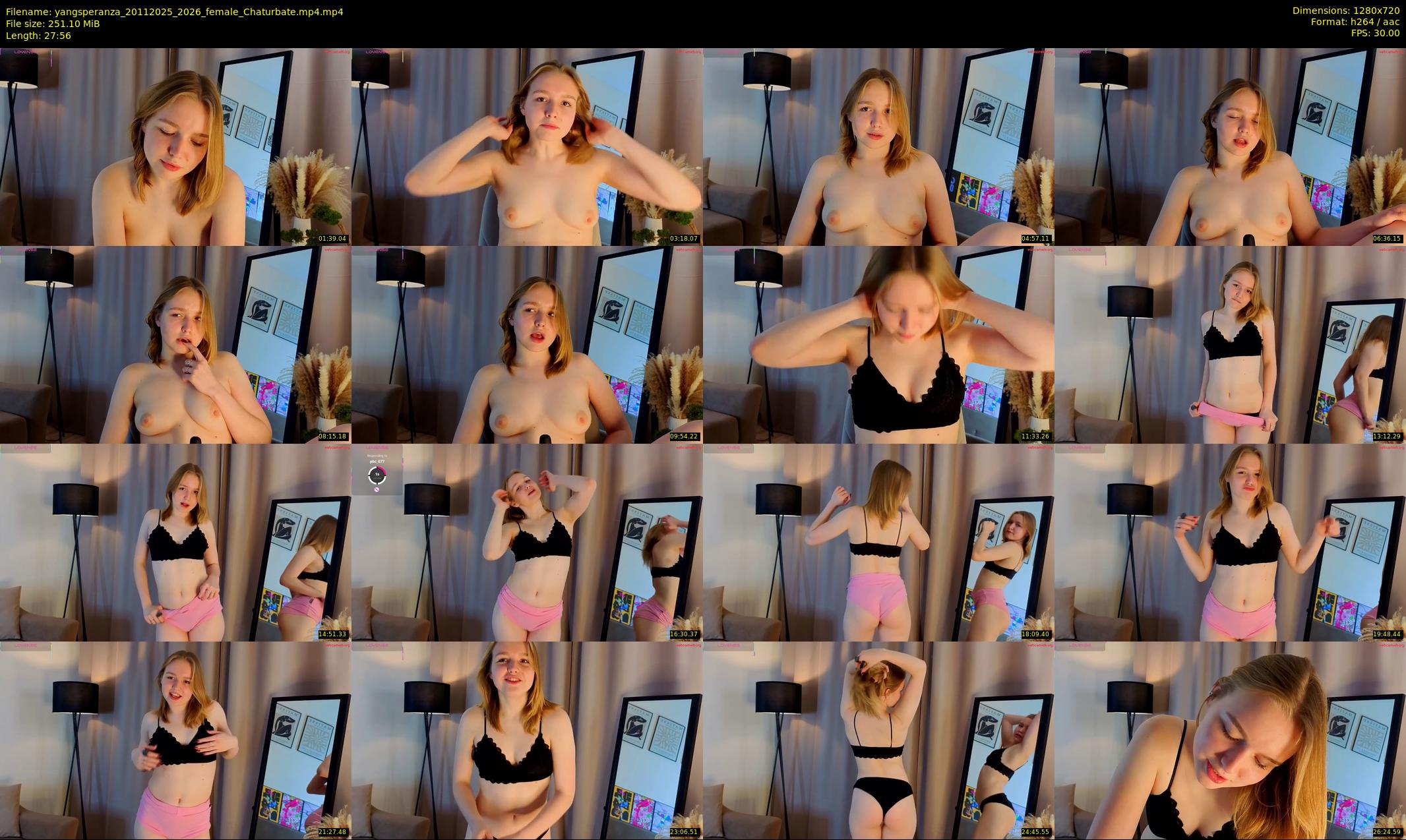 yangsperanza — 28 minute Chaturbate female cam show recording, 720p, Nov 20, 2025
