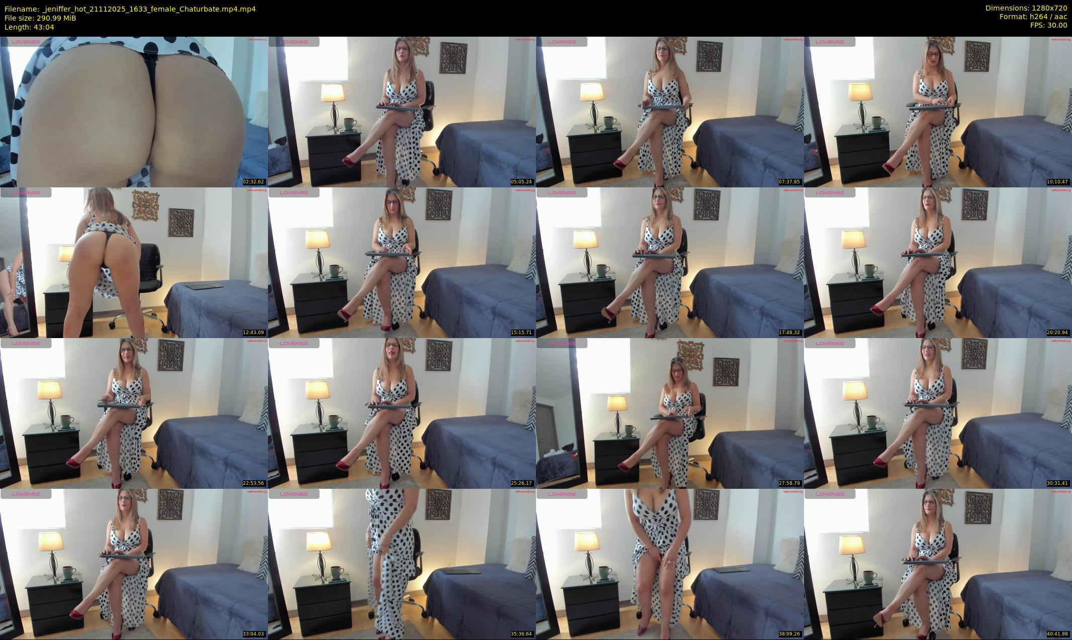 _jeniffer_hot — 44 minute Chaturbate female cam show recording, 720p, Nov 21, 2025