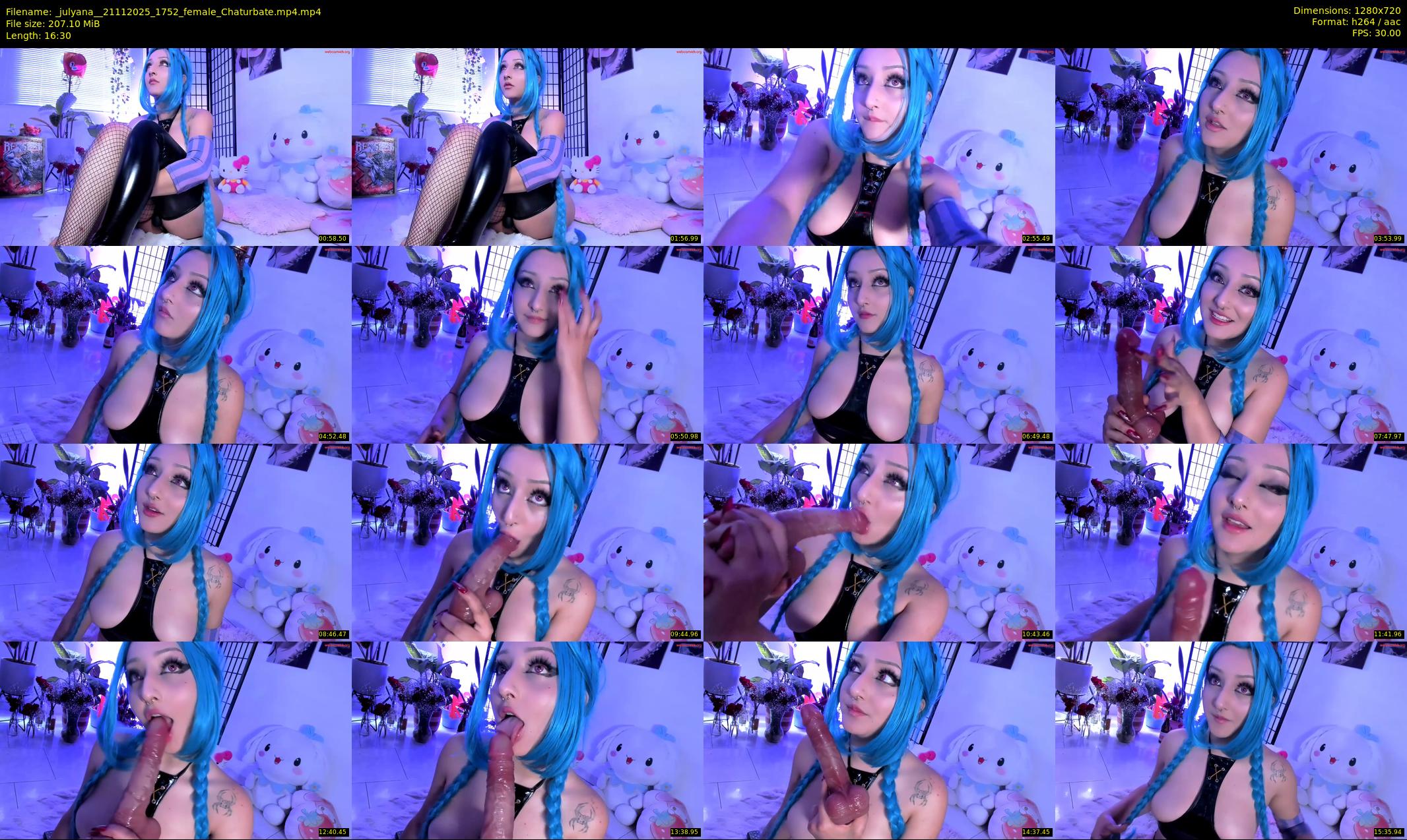 _julyana_ — 17 minute Chaturbate female cam show recording, 720p, Nov 21, 2025