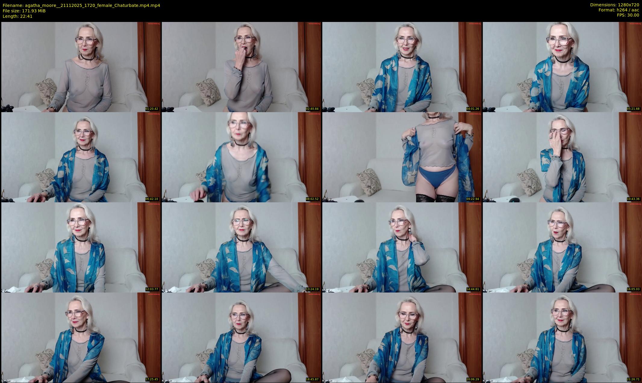 agatha_moore_ — 23 minute Chaturbate female cam show recording, 720p, Nov 21, 2025