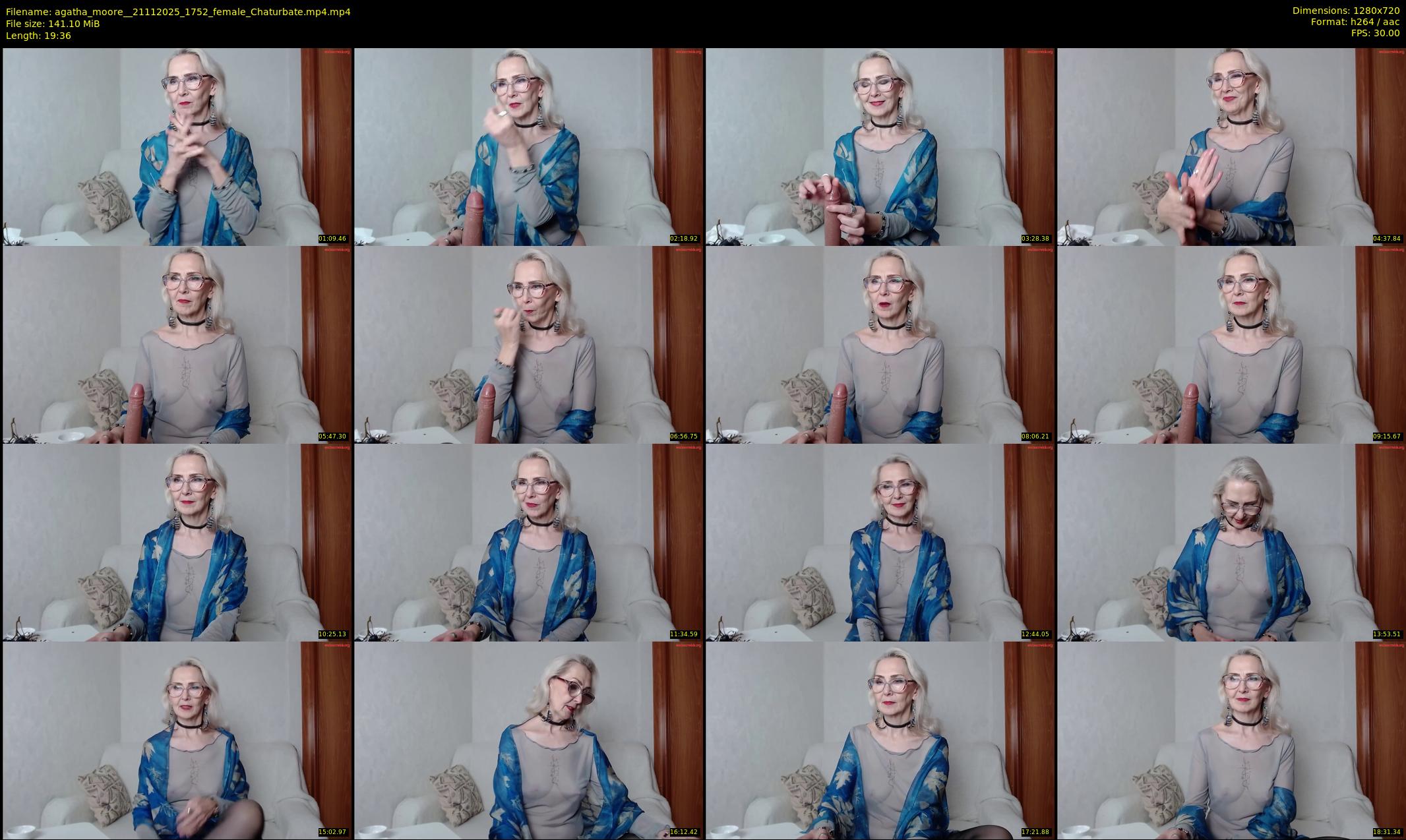 agatha_moore_ — 20 minute Chaturbate female cam show recording, 720p, Nov 21, 2025
