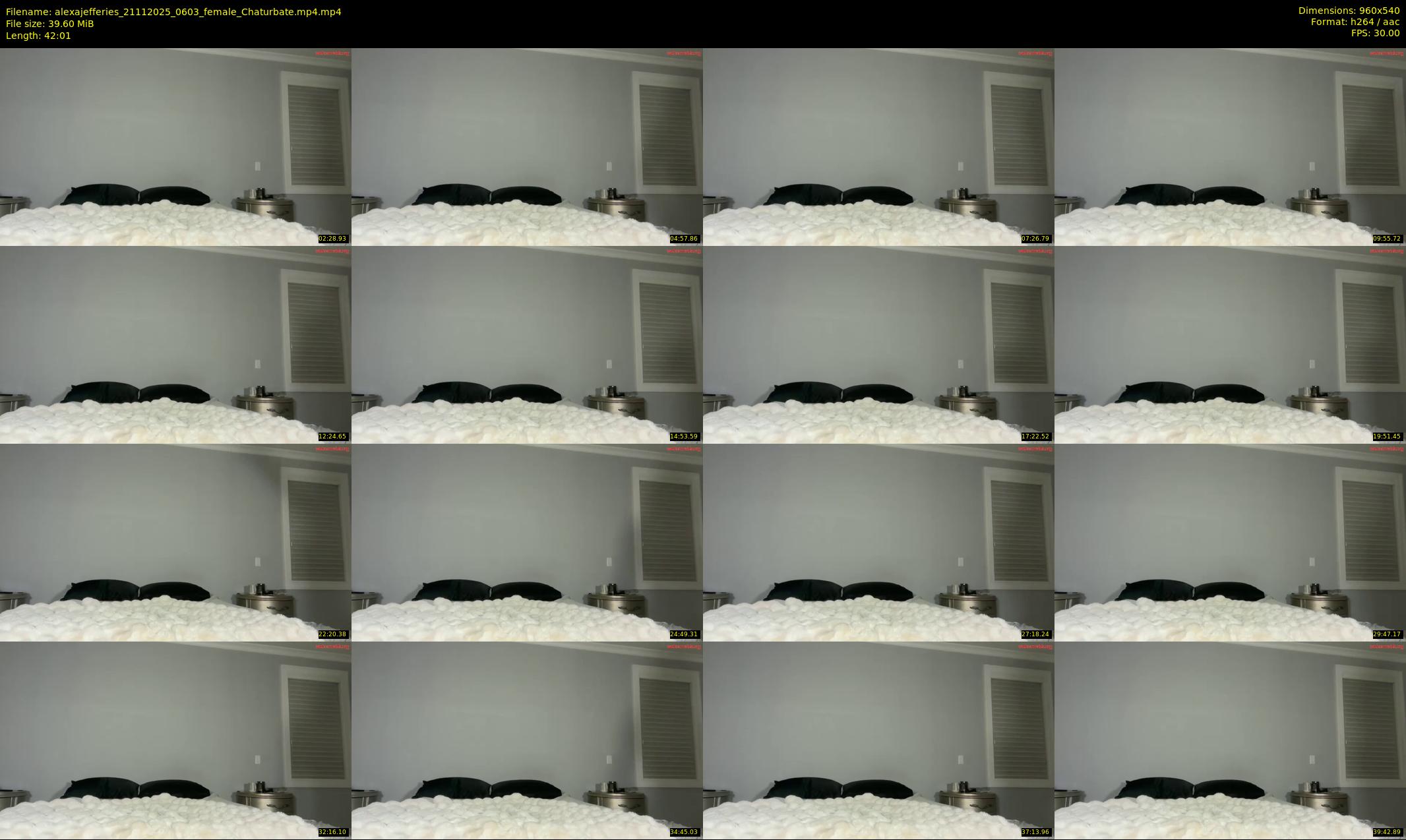 alexajefferies — 43 minute Chaturbate female cam show recording, 480p, Nov 21, 2025