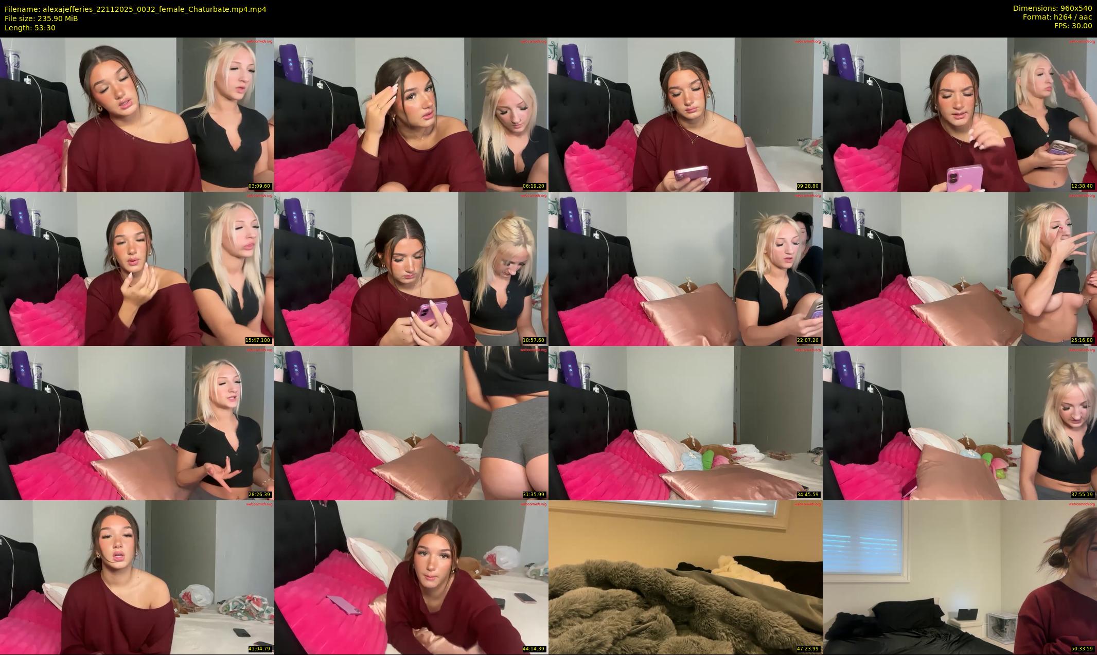 alexajefferies — 54 minute Chaturbate female cam show recording, 480p, Nov 22, 2025