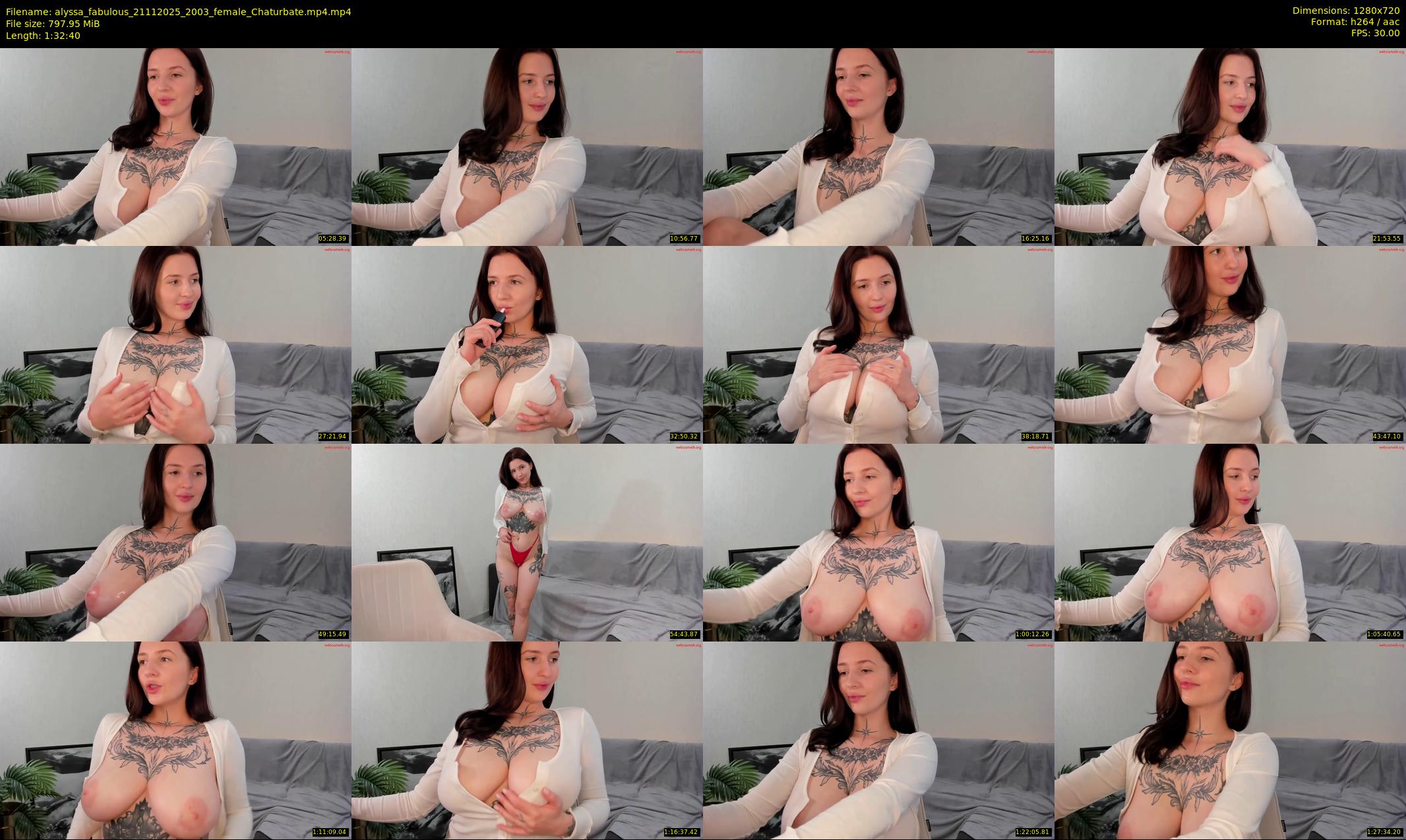 alyssa_fabulous — 93 minute Chaturbate female cam show recording, 720p, Nov 21, 2025