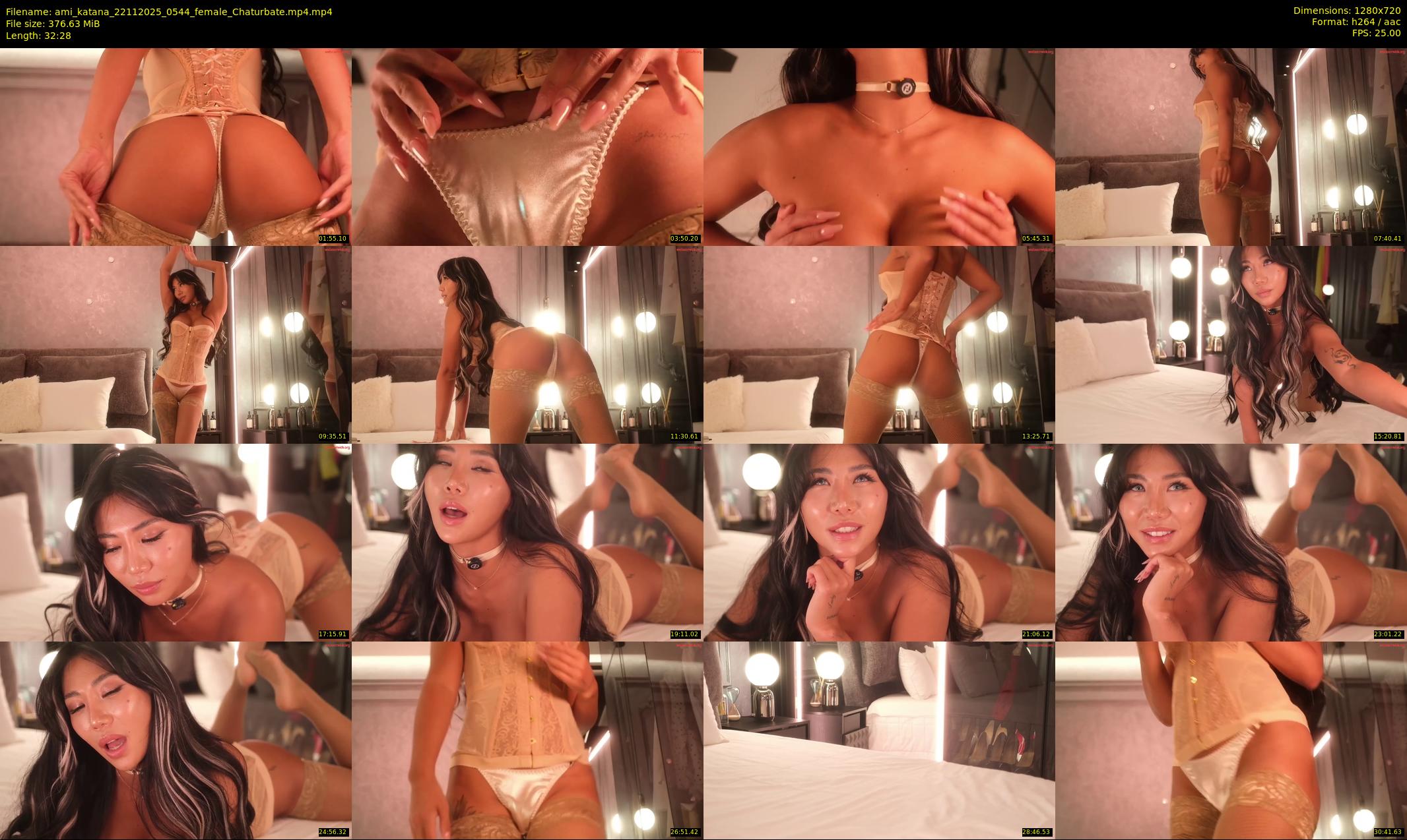 ami_katana — 33 minute Chaturbate female cam show recording, 720p, Nov 22, 2025