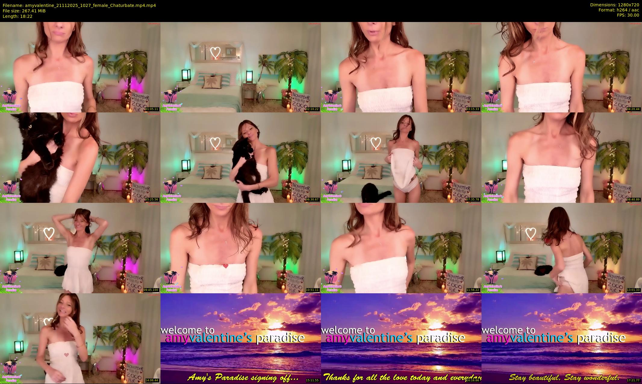 amyvalentine — 19 minute Chaturbate female cam show recording, 720p, Nov 21, 2025