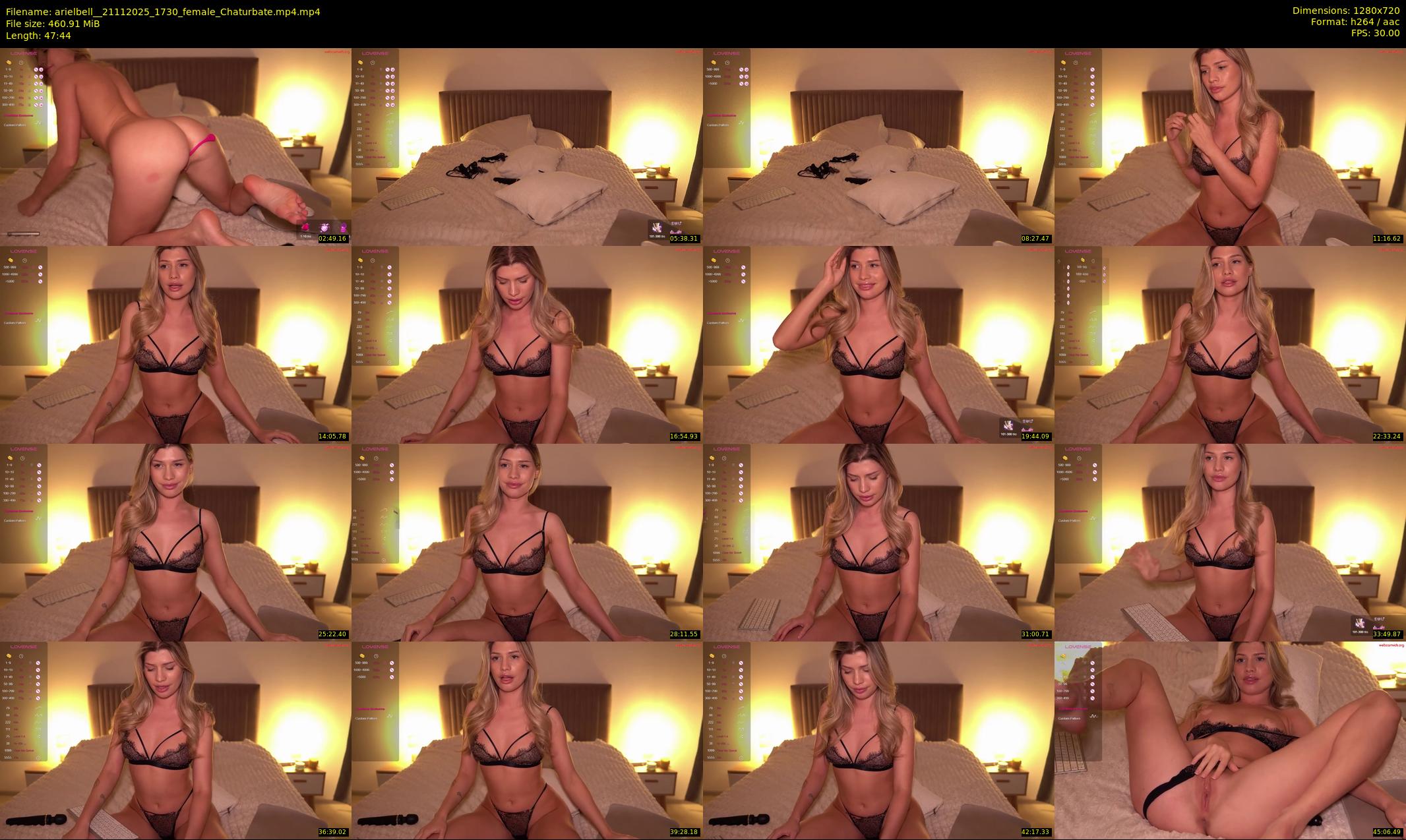 arielbell_ — 48 minute Chaturbate female cam show recording, 720p, Nov 21, 2025