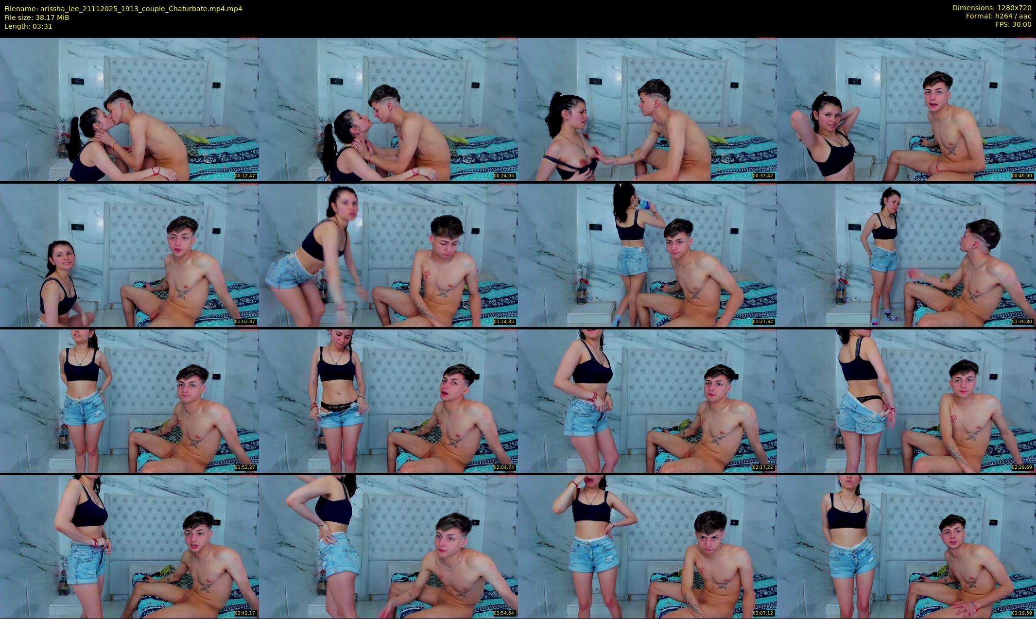 arissha_lee — 4 minute Chaturbate couple cam show recording, 720p, Nov 21, 2025