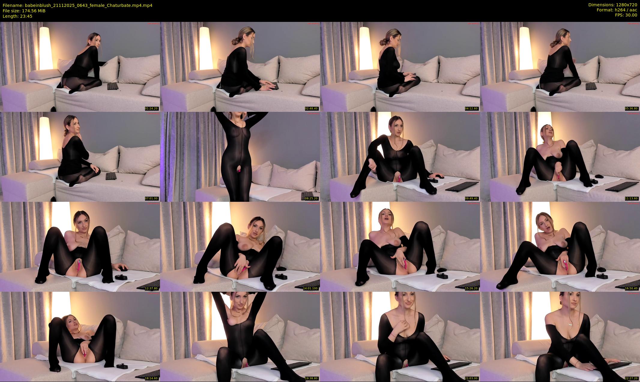 babeinblush — 24 minute Chaturbate female cam show recording, 720p, Nov 21, 2025