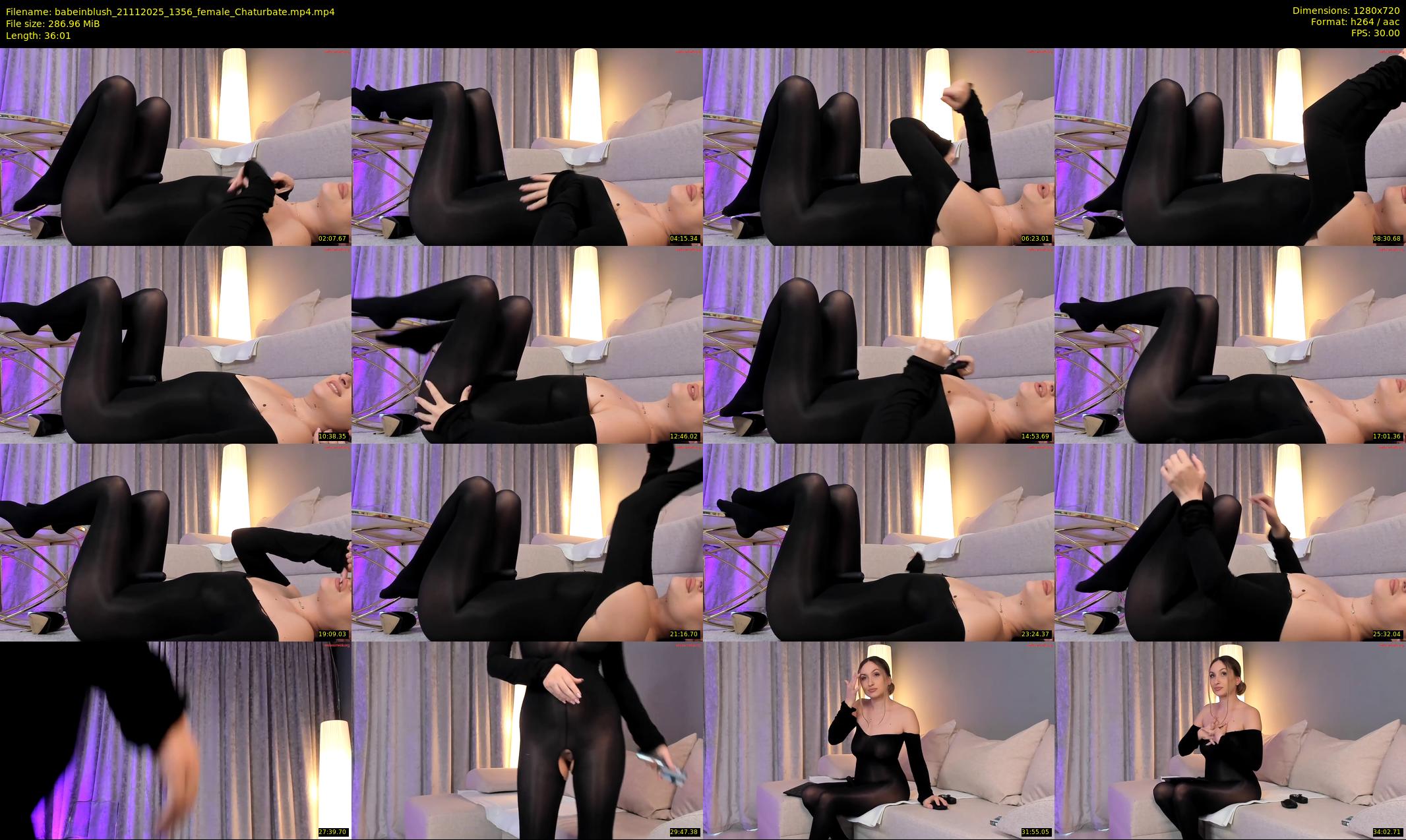 babeinblush — 37 minute Chaturbate female cam show recording, 720p, Nov 21, 2025