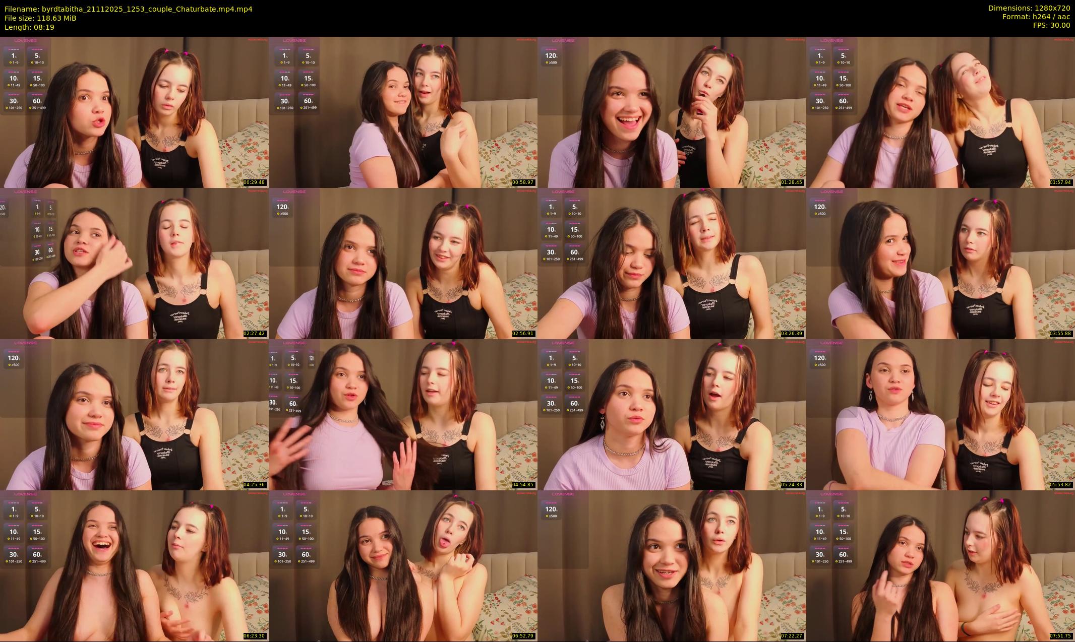 byrdtabitha — 9 minute Chaturbate female cam show recording, 720p, Nov 21, 2025