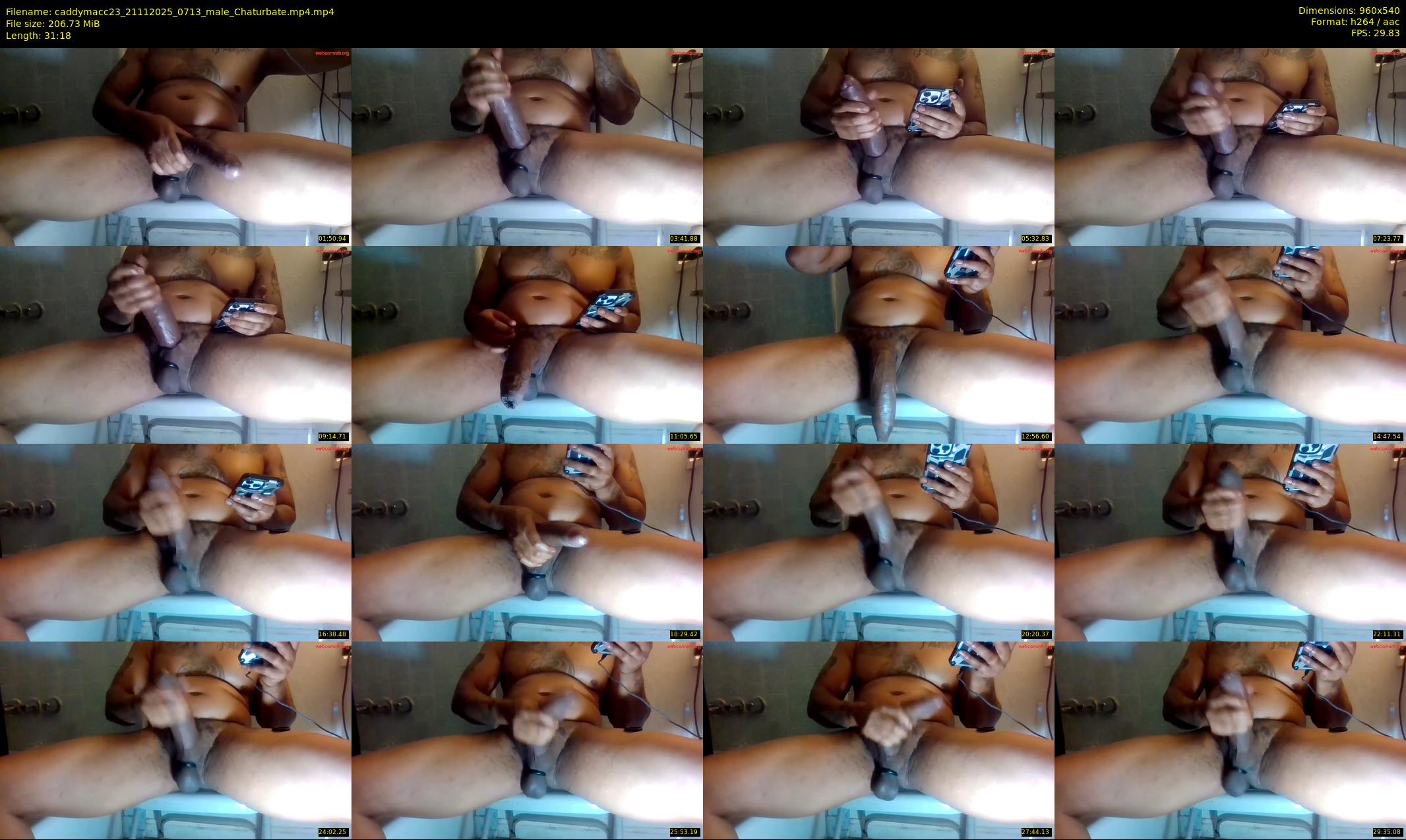 caddymacc23 — 32 minute Chaturbate male cam show recording, 480p, Nov 21, 2025
