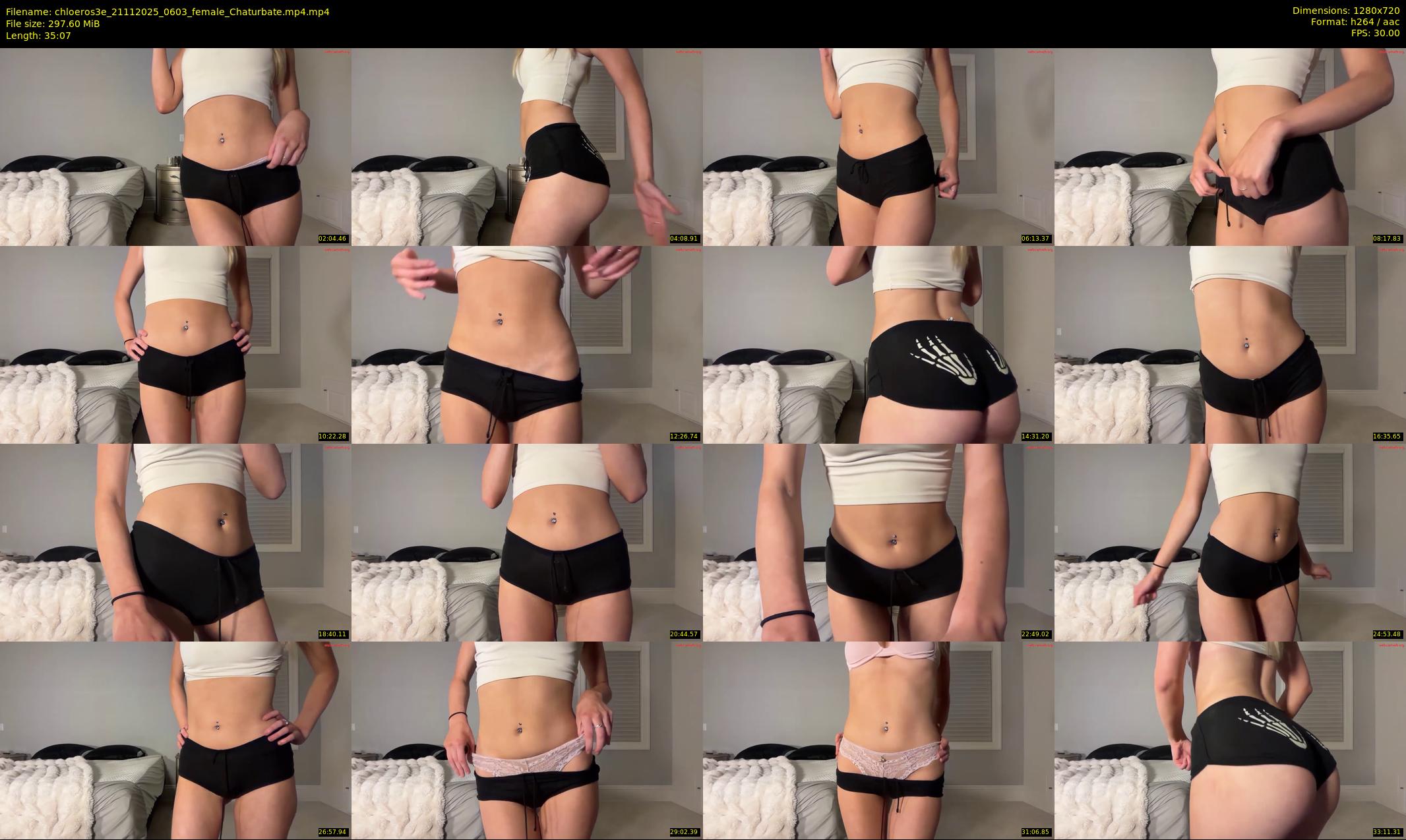 chloeros3e — 36 minute Chaturbate female cam show recording, 720p, Nov 21, 2025
