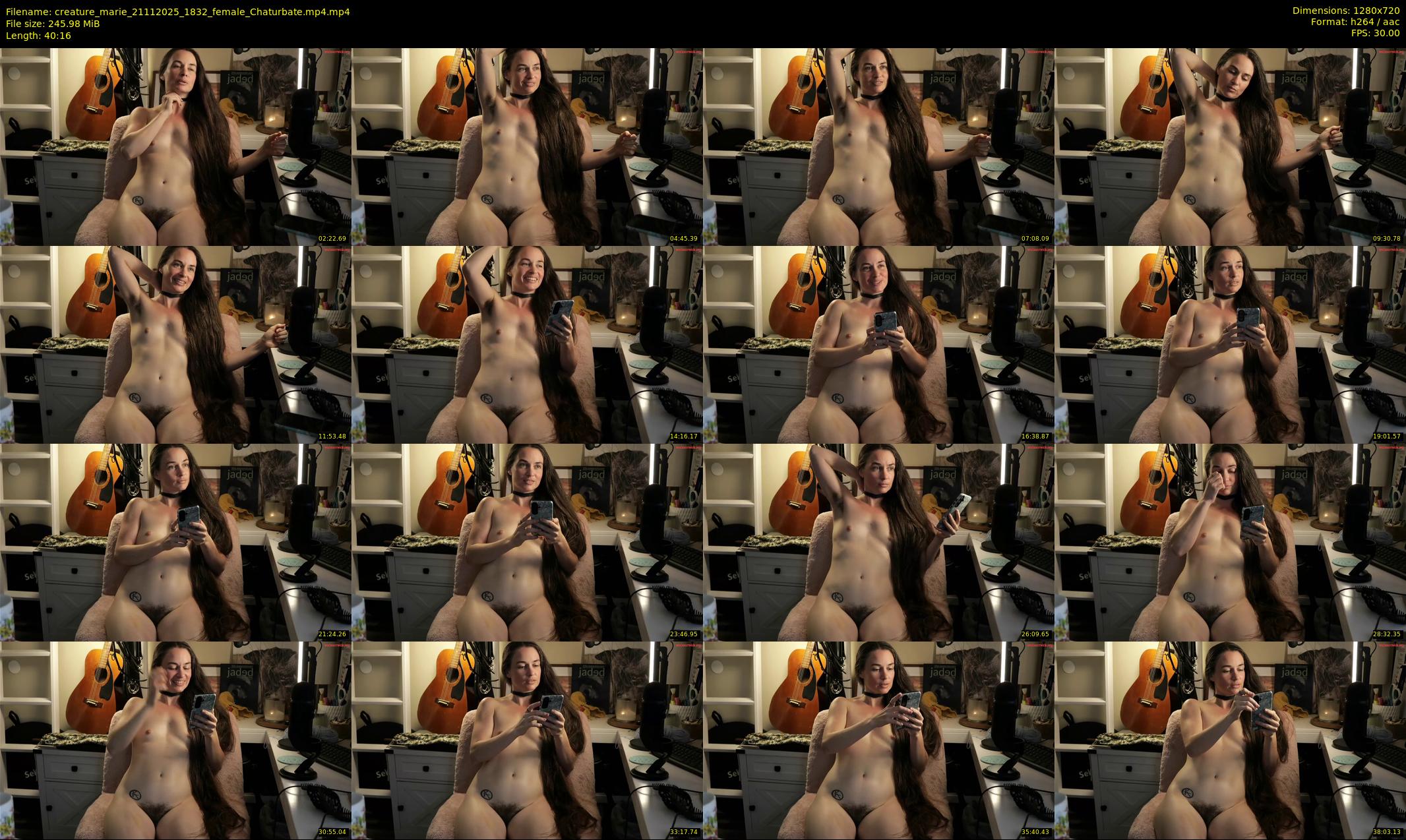 creature_marie — 41 minute Chaturbate female cam show recording, 720p, Nov 21, 2025