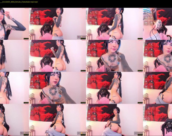 cyberia____________________ — 22 minute Chaturbate female cam show recording, 720p, Nov 21, 2025