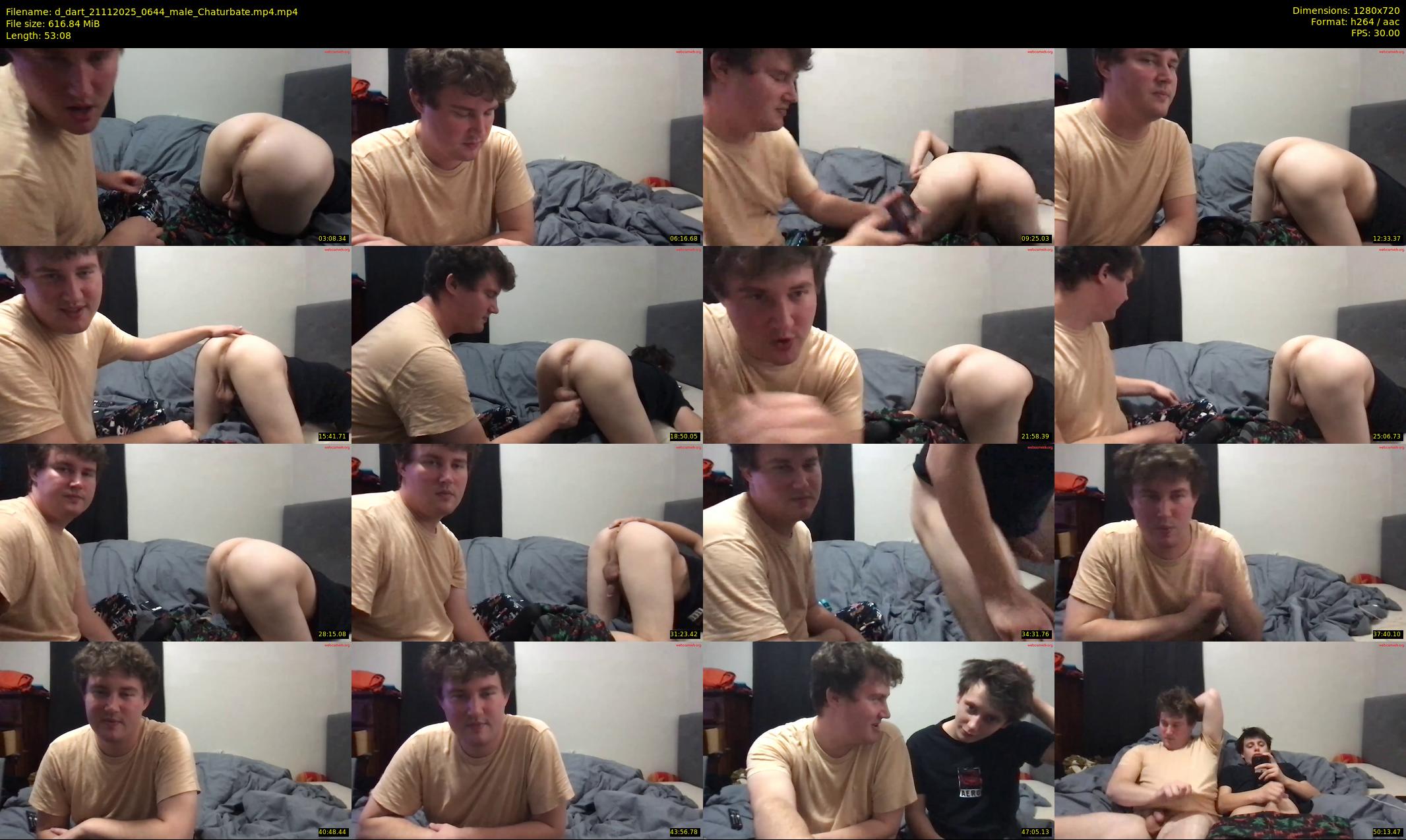 d_dart — 54 minute Chaturbate male cam show recording, 720p, Nov 21, 2025