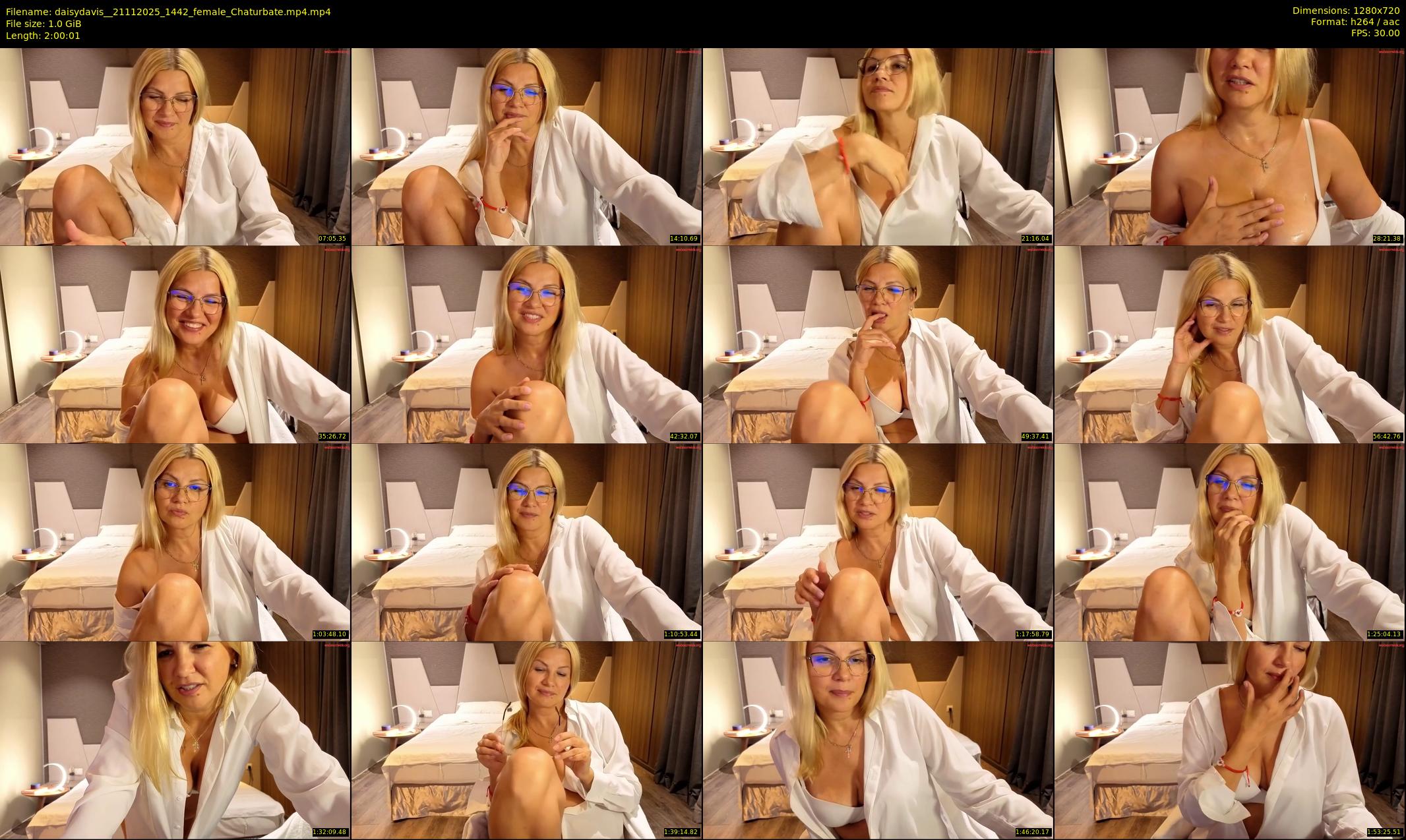 daisydavis_ — 121 minute Chaturbate female cam show recording, 720p, Nov 21, 2025