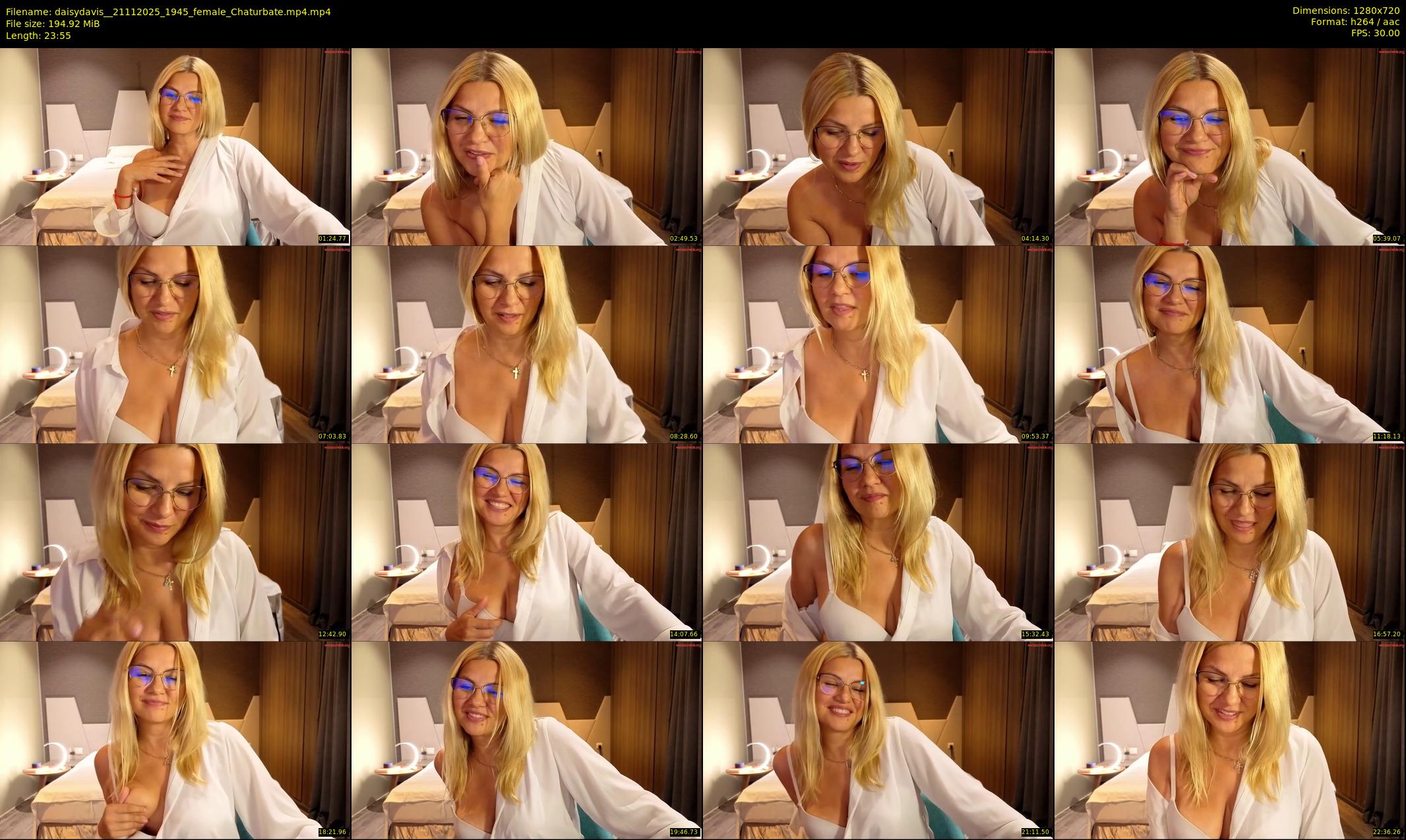 daisydavis_ — 24 minute Chaturbate female cam show recording, 720p, Nov 21, 2025