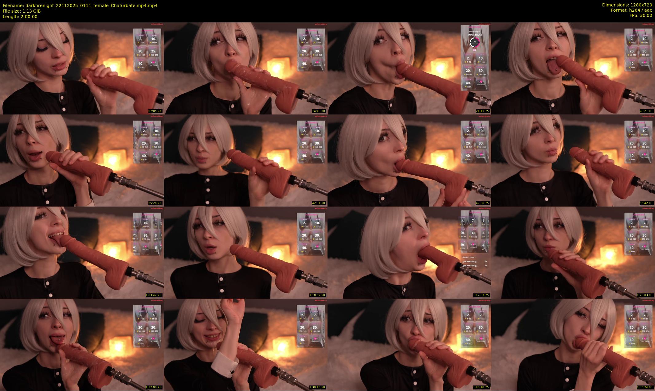 darkfirenight — 120 minute Chaturbate couple cam show recording, 720p, Nov 22, 2025