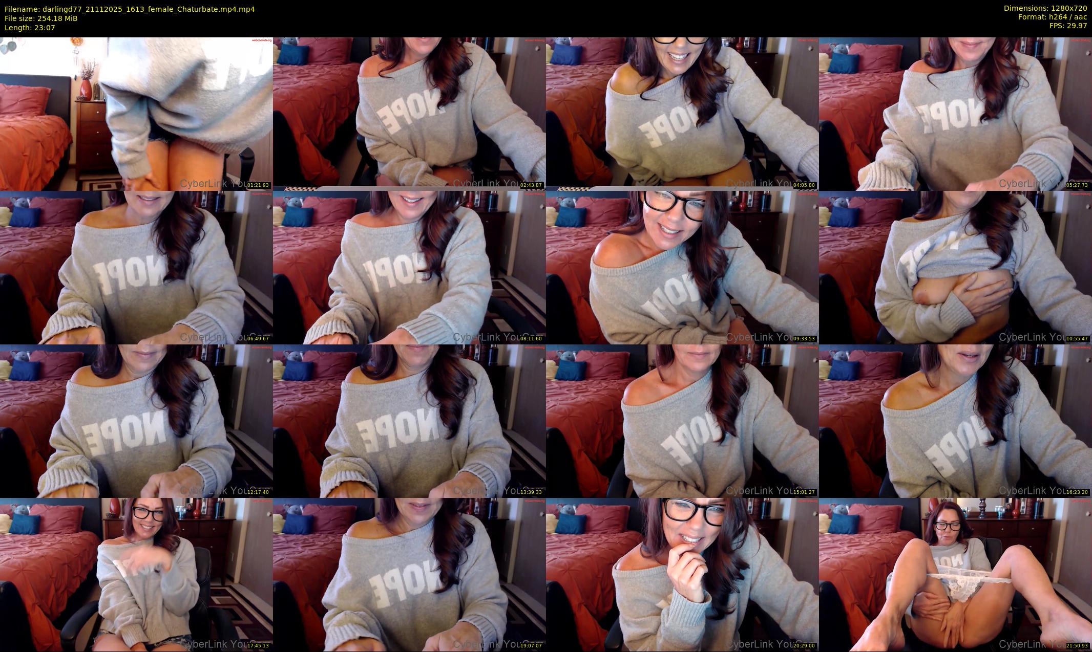 darlingd77 — 24 minute Chaturbate female cam show recording, 720p, Nov 21, 2025