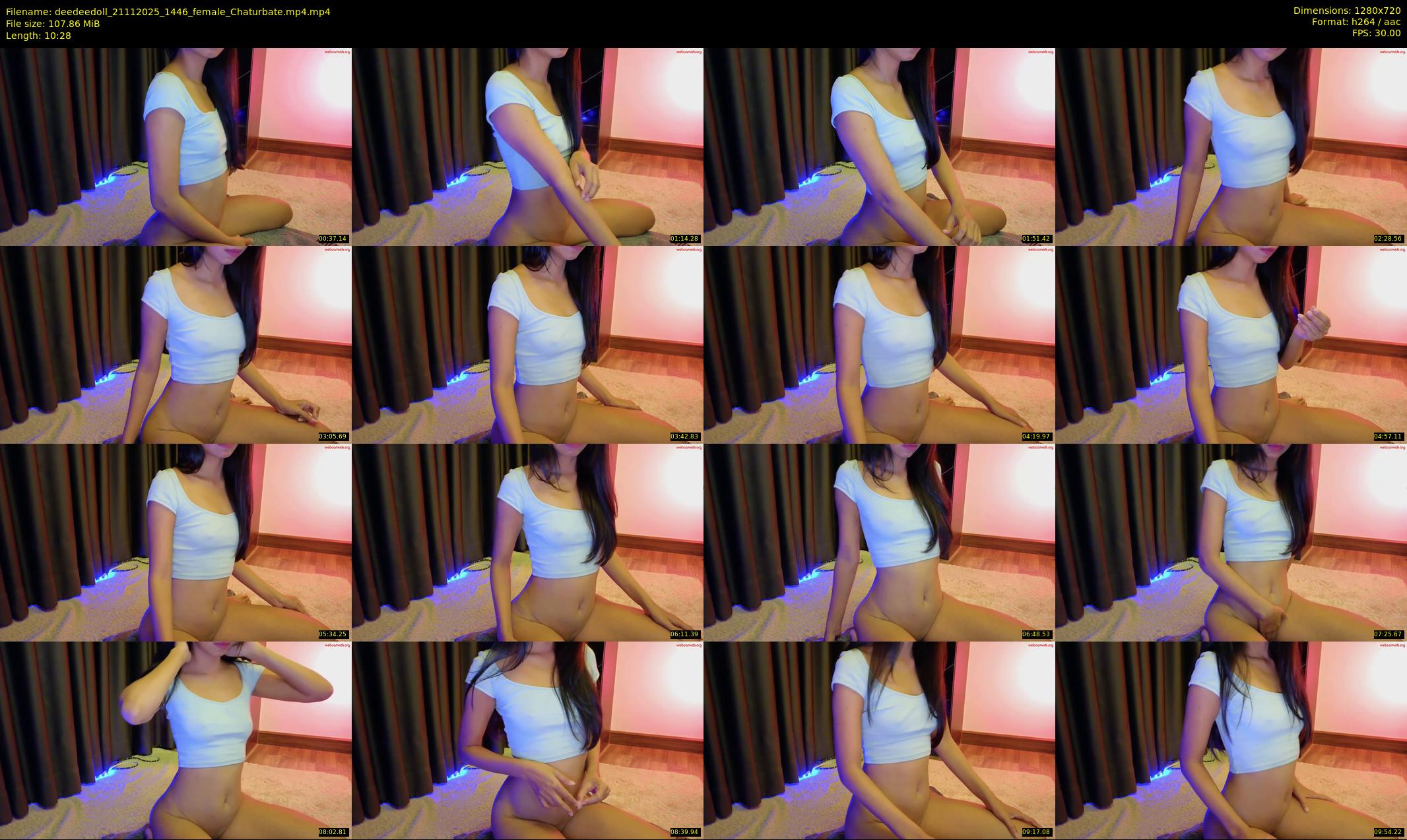 deedeedoll — 11 minute Chaturbate female cam show recording, 720p, Nov 21, 2025