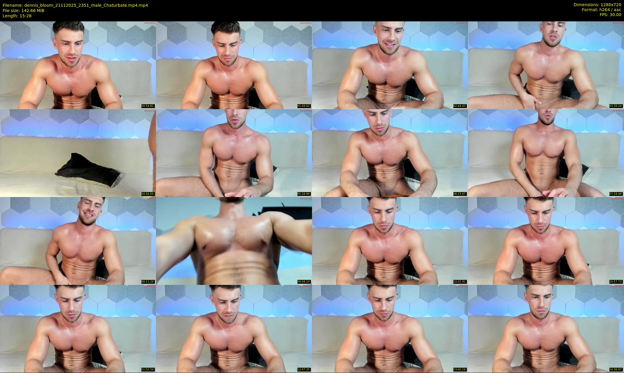 dennis_bloom — 16 minute Chaturbate male cam show recording, 720p, Nov 21, 2025