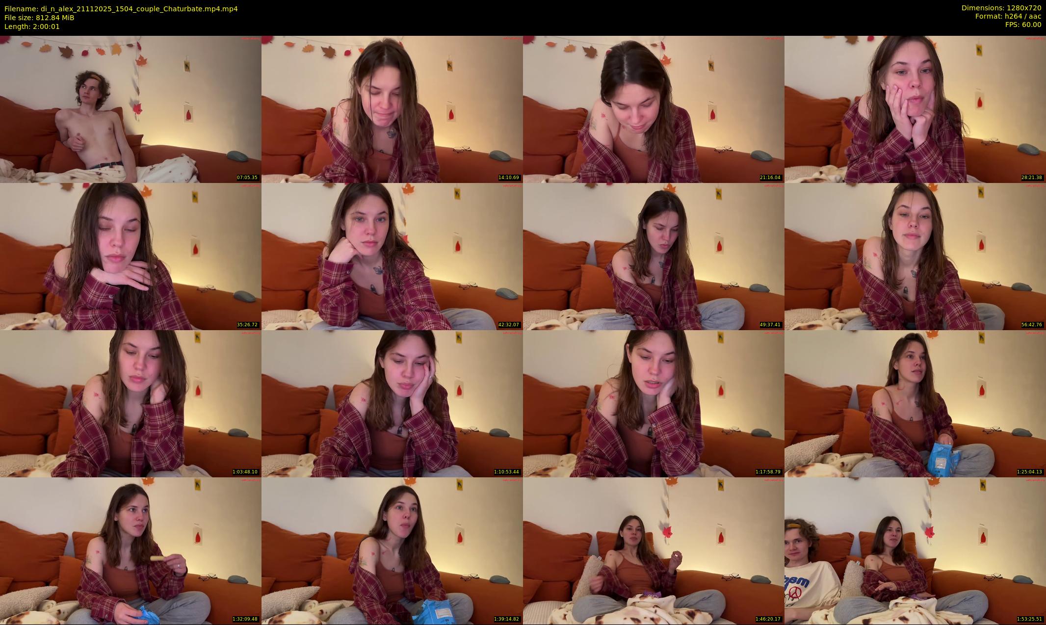 di_n_alex — 121 minute Chaturbate couple cam show recording, 720p, Nov 21, 2025