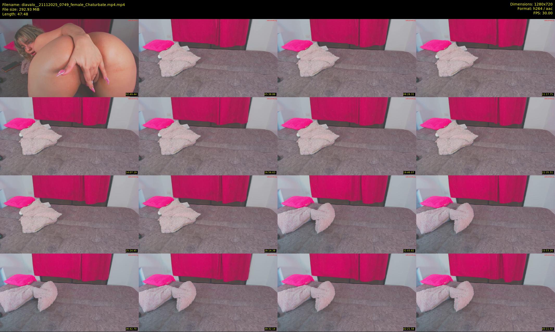 diavalo_ — 48 minute Chaturbate female cam show recording, 720p, Nov 21, 2025