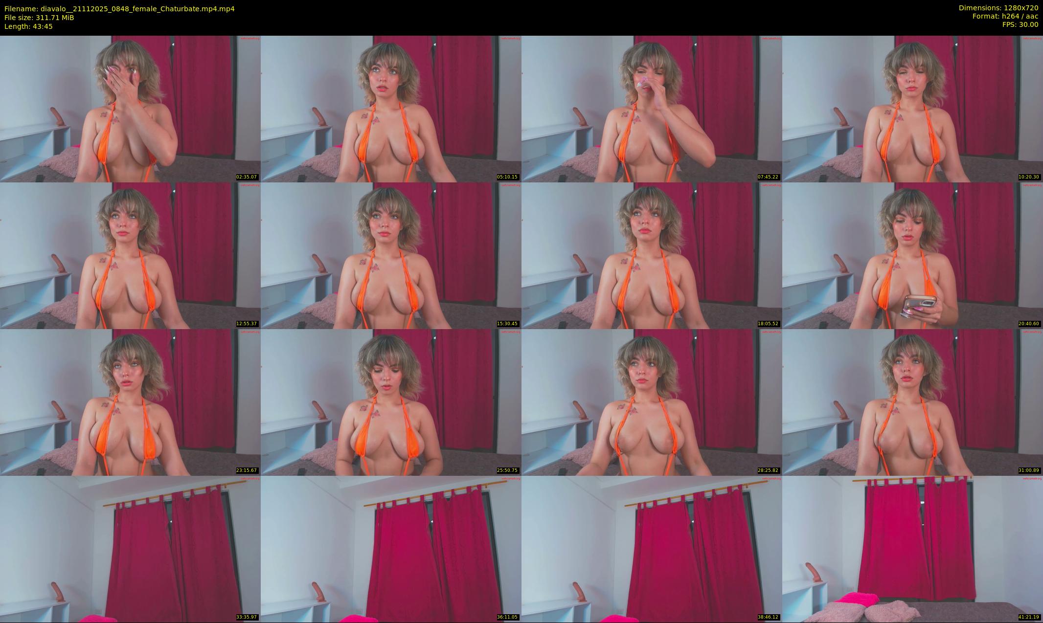 diavalo_ — 44 minute Chaturbate female cam show recording, 720p, Nov 21, 2025